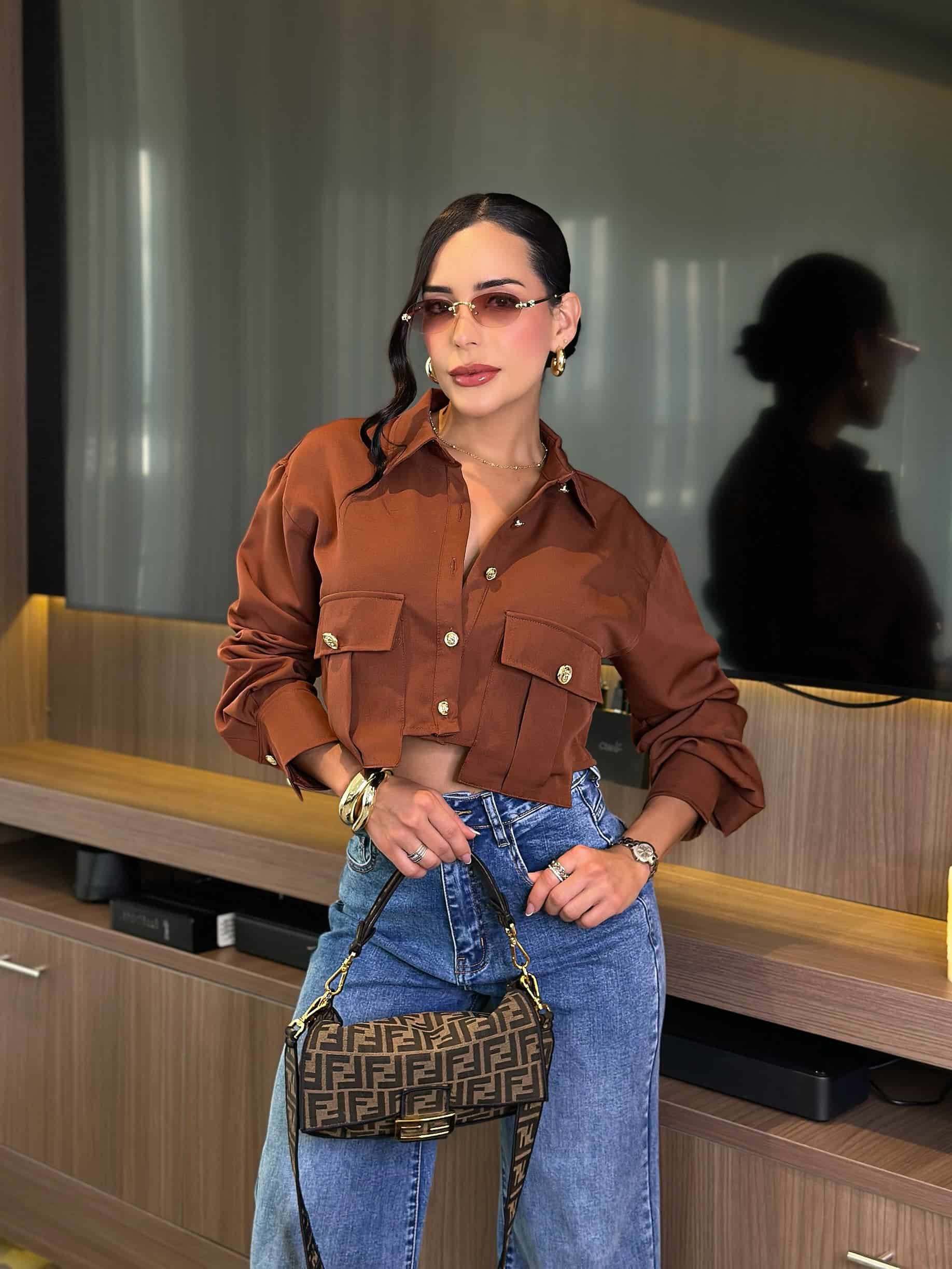 BLUSA SIENNA MOCCA - miniatura 1