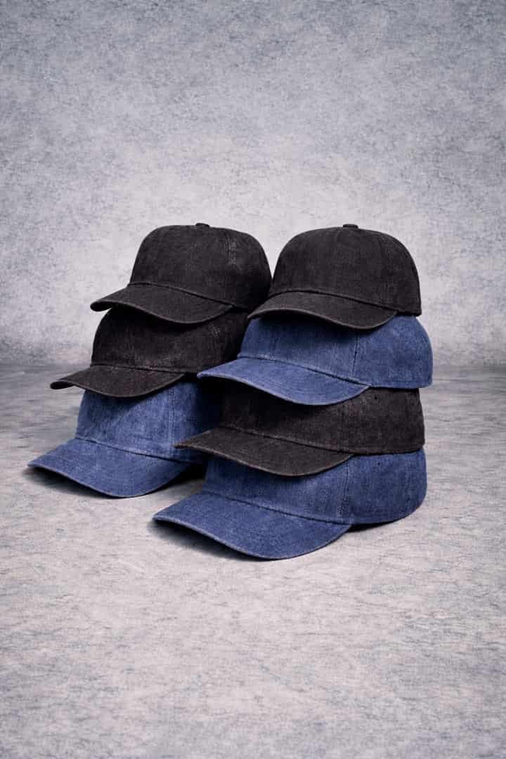 Gorra acid wash azul - miniatura 2