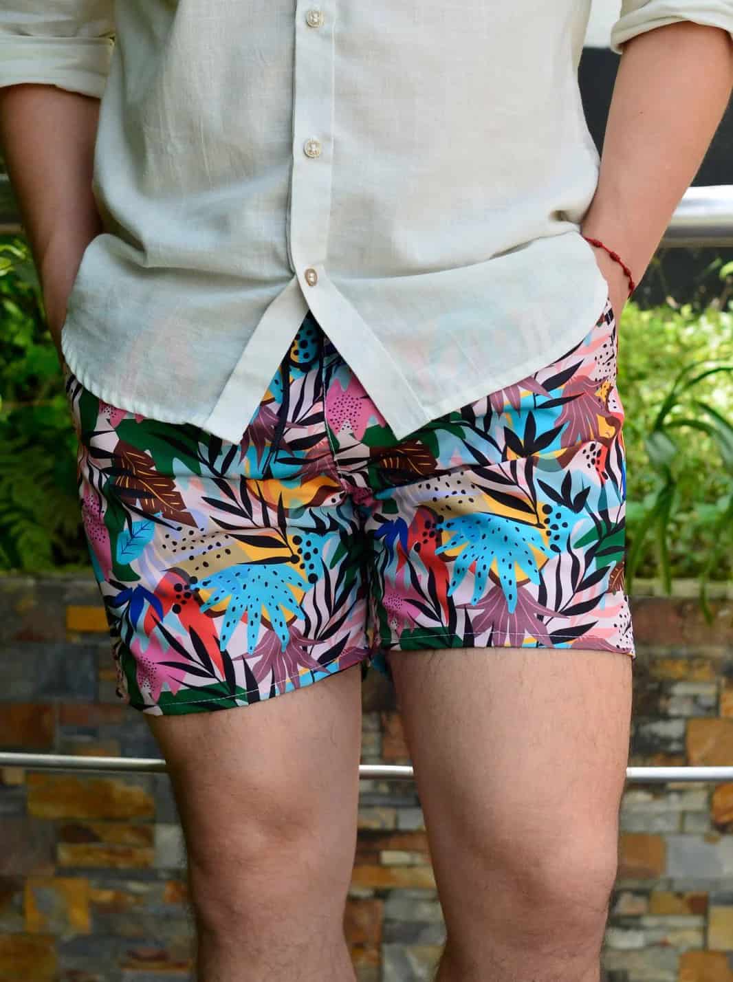 PANTALONETA DE BAÑO | ESTAMPADO EXCLUSIVO CEDRO - miniatura 5