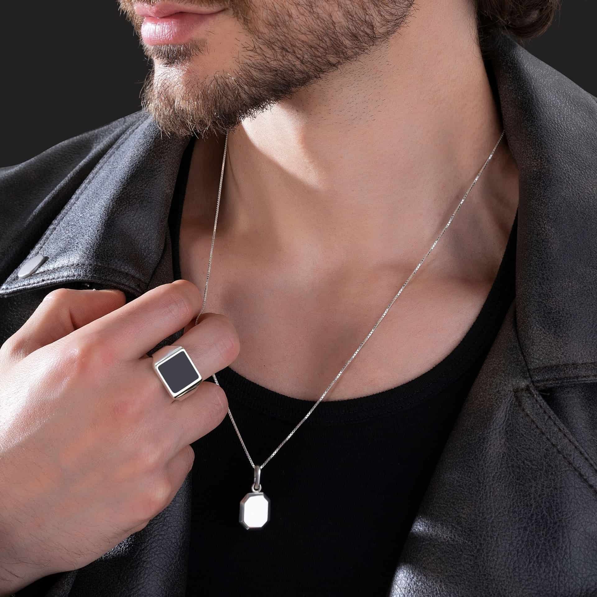 MEDALIA NECKLACE | CADENA EN PLATA - miniatura 2