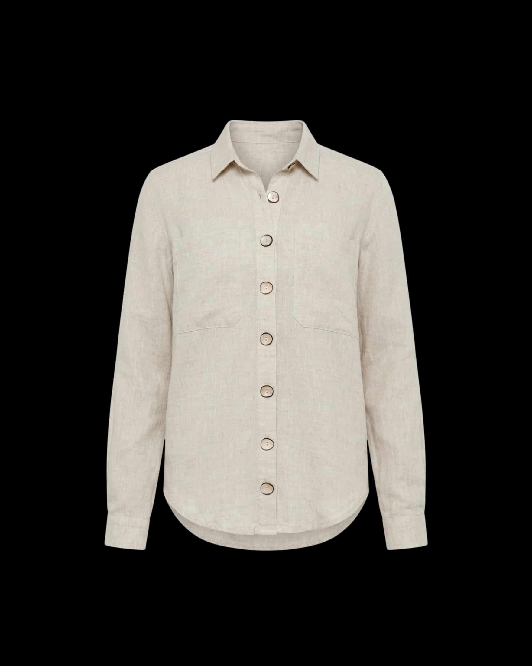 MALI SHIRT BEIGE MELANGE - miniatura 1