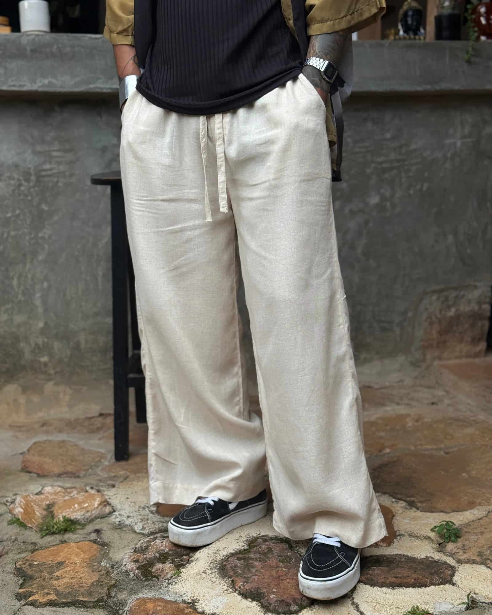 Pant bari beige - miniatura 4