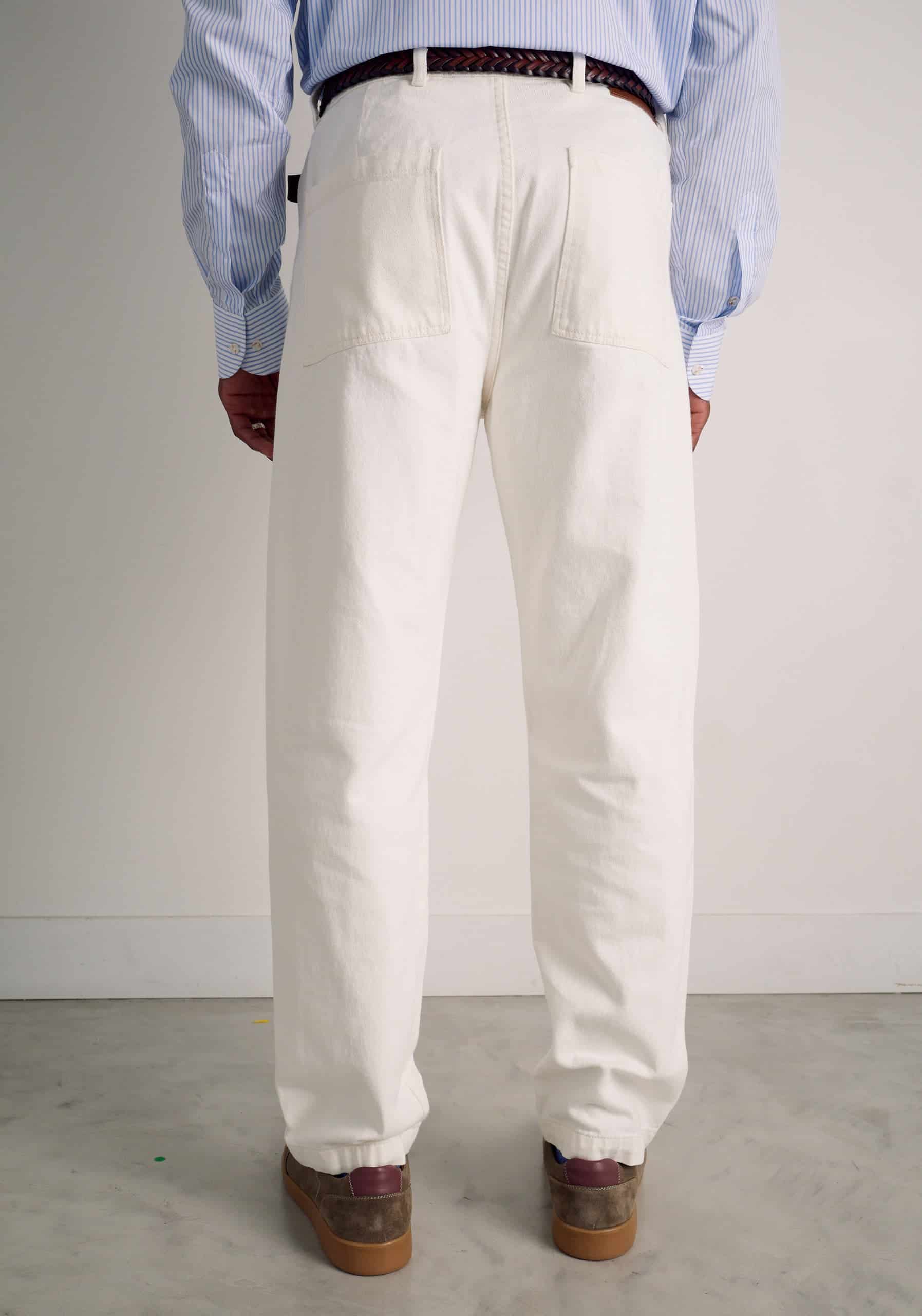 Pantalón H Dylan 5 Bols. Marfil - miniatura 6
