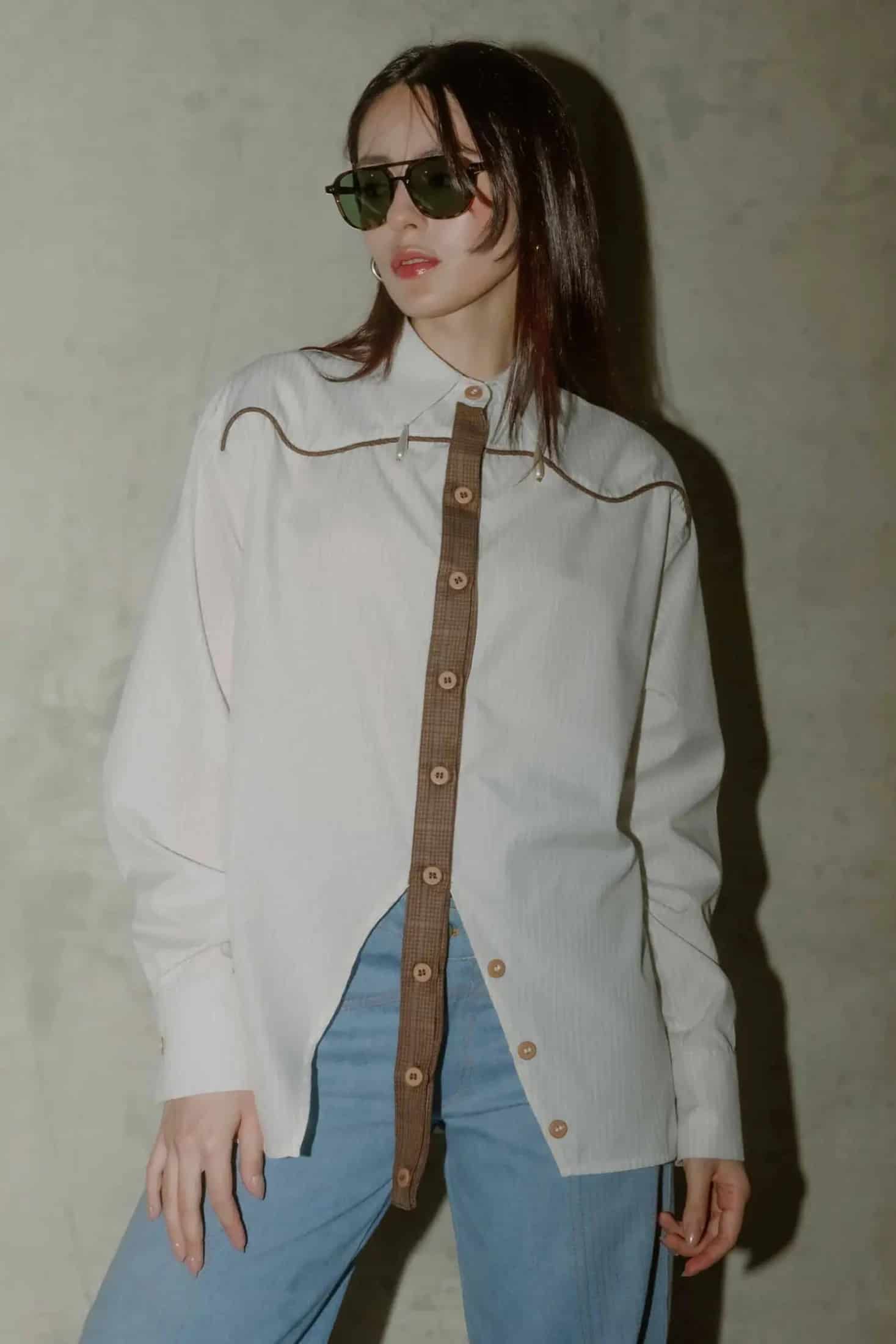 PERLA BUTTON SHIRT - miniatura 1