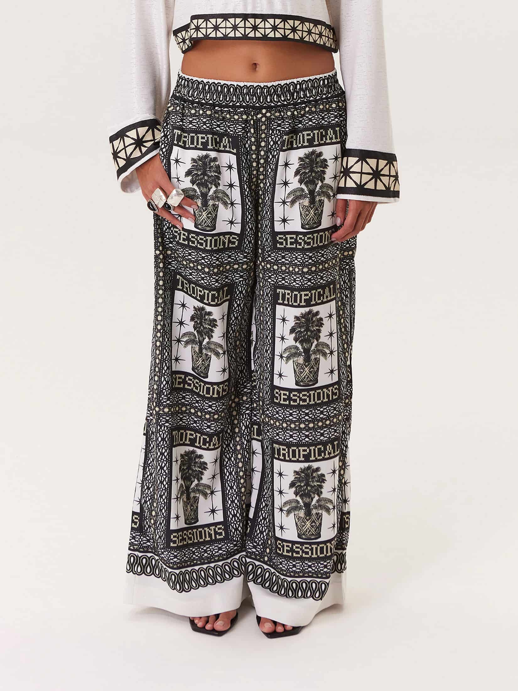Pantalón Tropical - Negro - miniatura 2