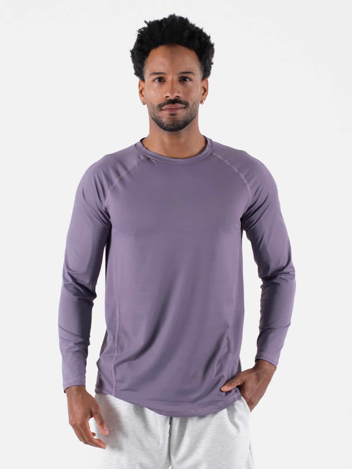 Camibuzo terry hombre morado - miniatura 1