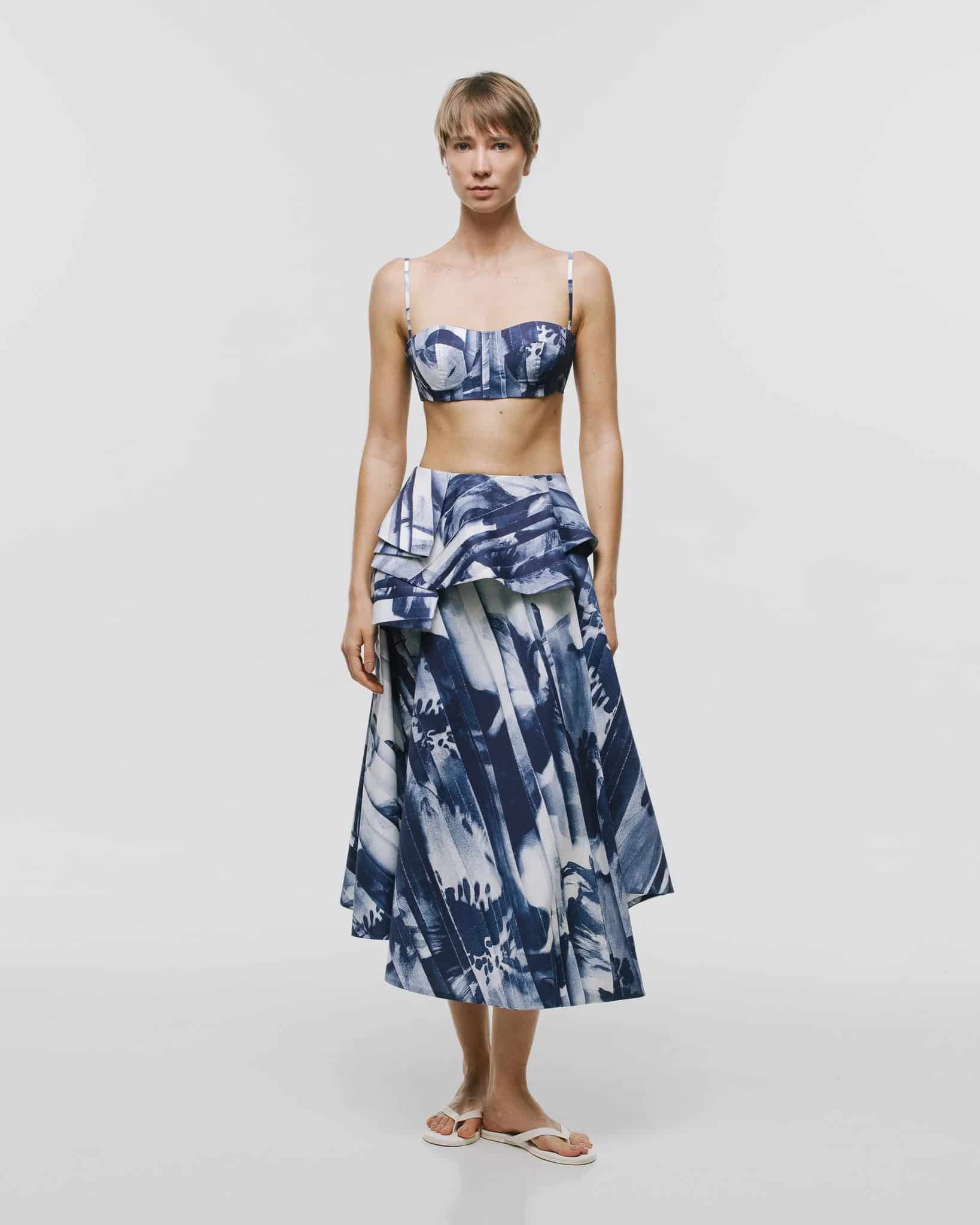 'EL MANTO' MIDI SKIRT - miniatura 6