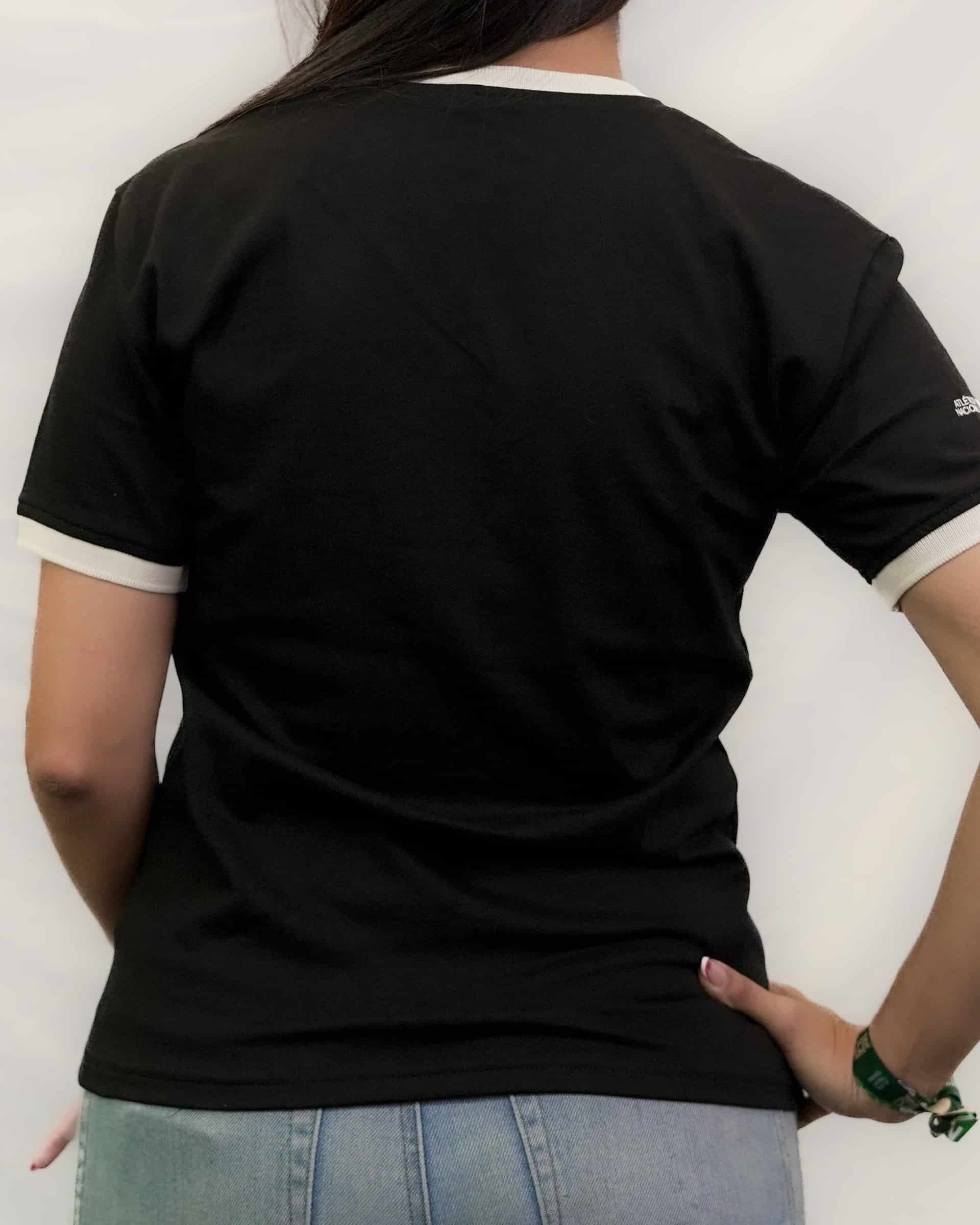 CAMISETA NEGRA ANFC MUJER - miniatura 4