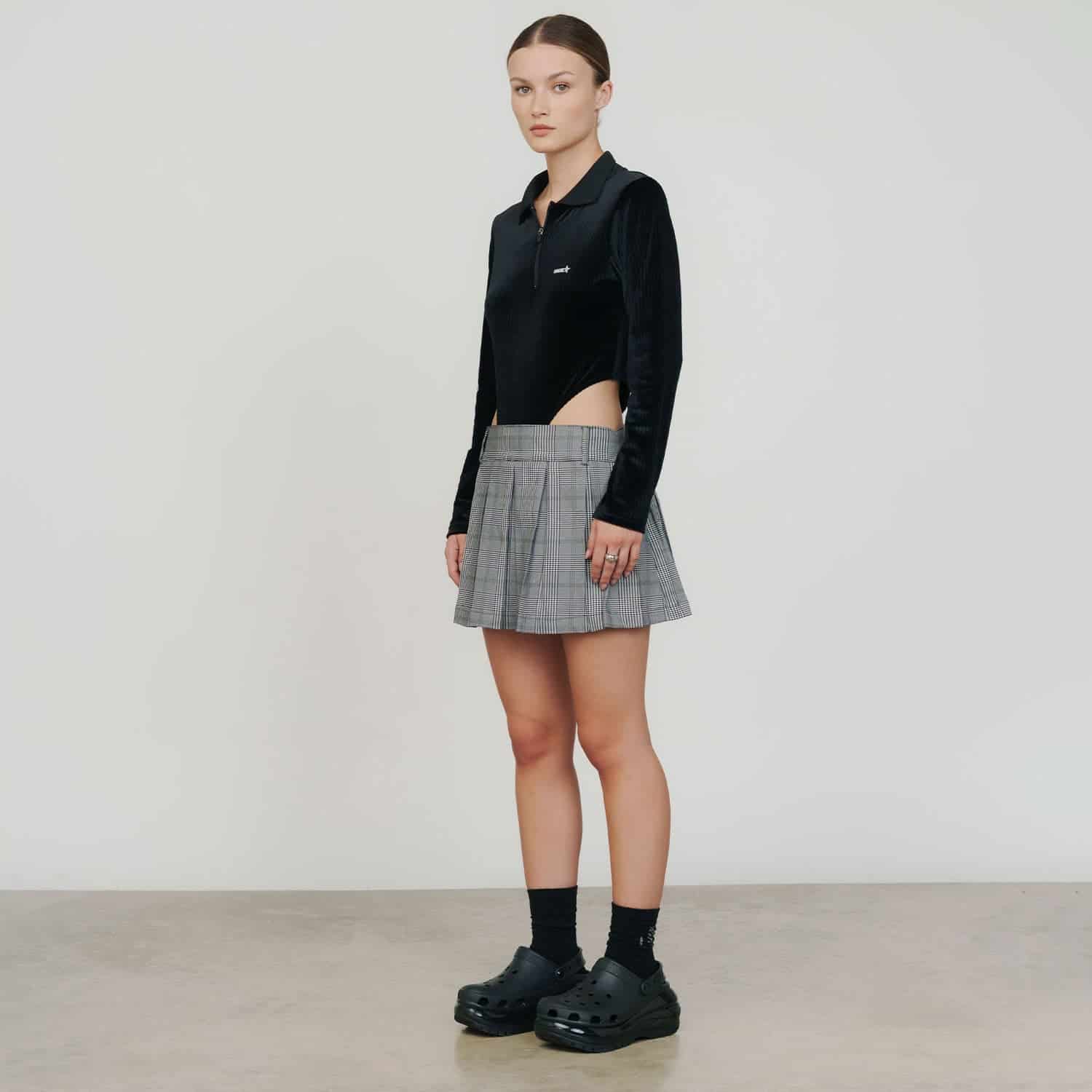 Drift Mini Skirt - Gray - miniatura 2
