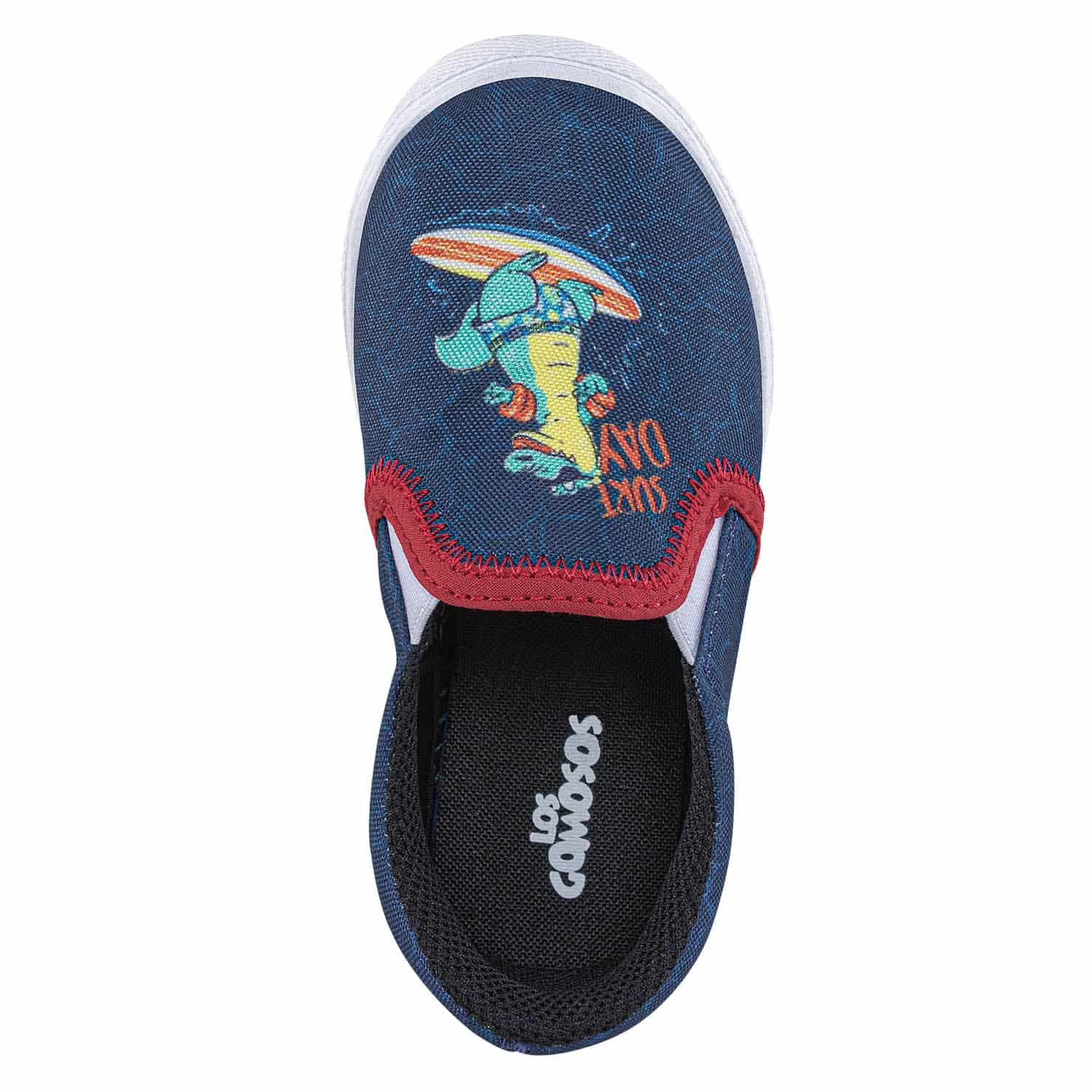 Tenis Casuales Coron Azul Osc Los Gomosos Para Niño - miniatura 6