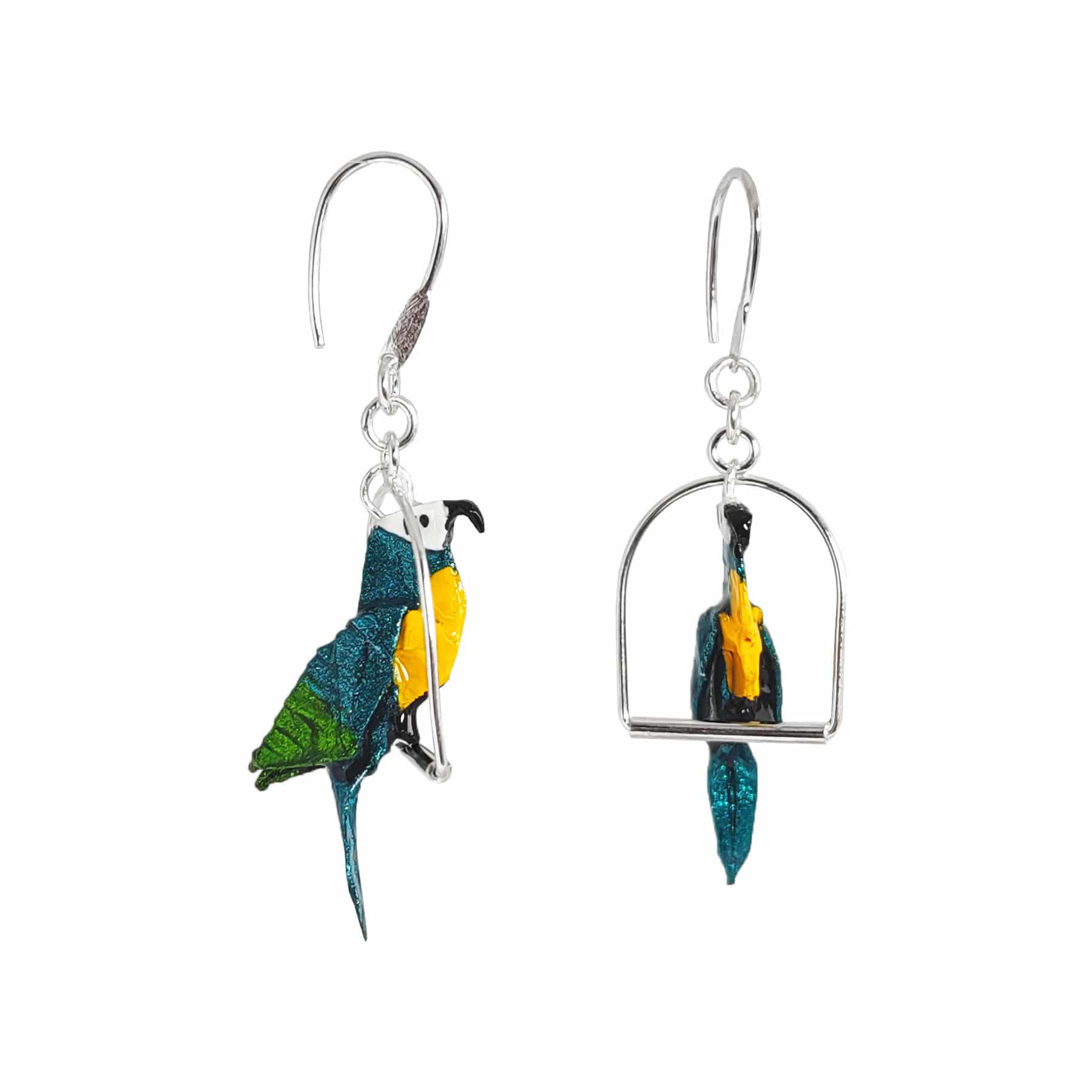 Arete guacamayo soporte - miniatura 1