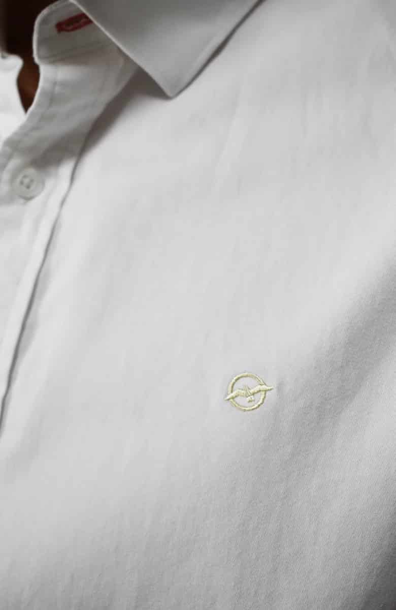 Camisa manga larga Blanca para Hombre - miniatura 2