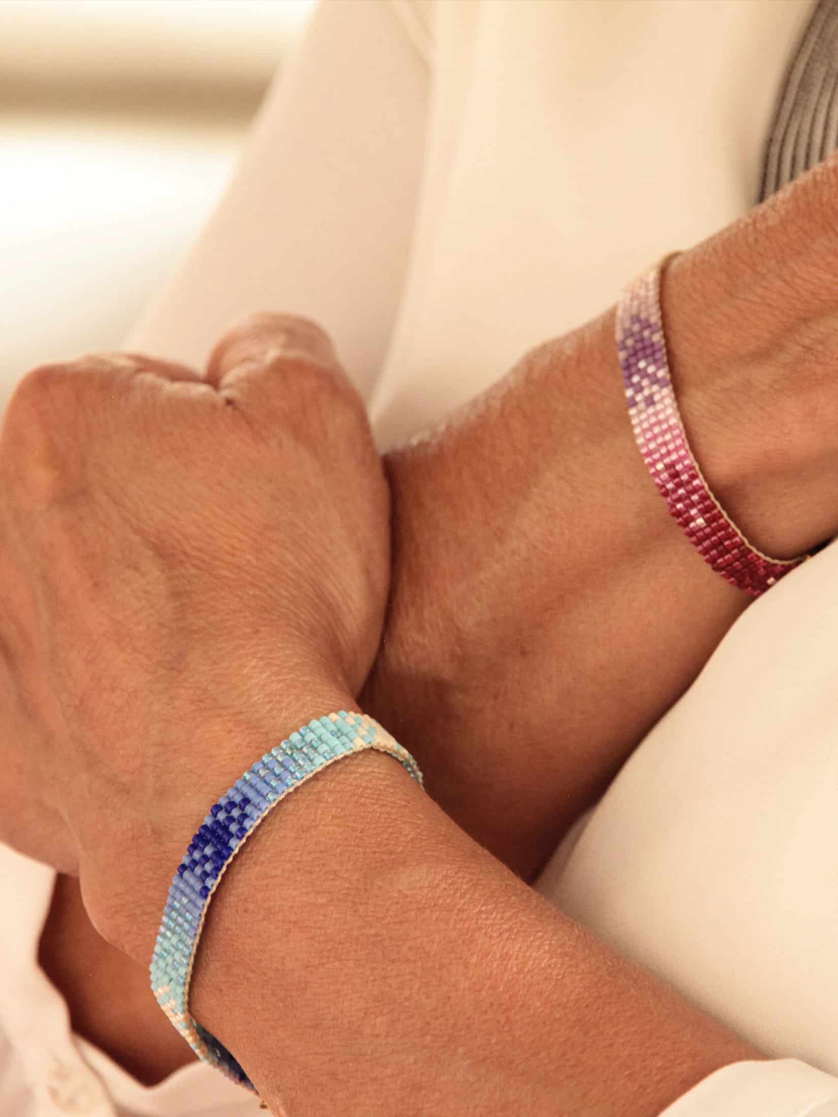 Brazalete Miyuki Cenote 5 puntos - miniatura 2