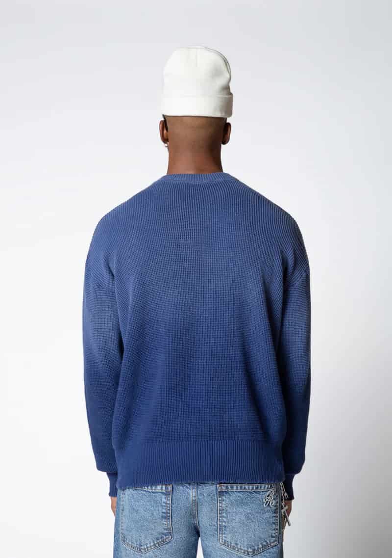 Dopamine blue knit crewneck - miniatura 9