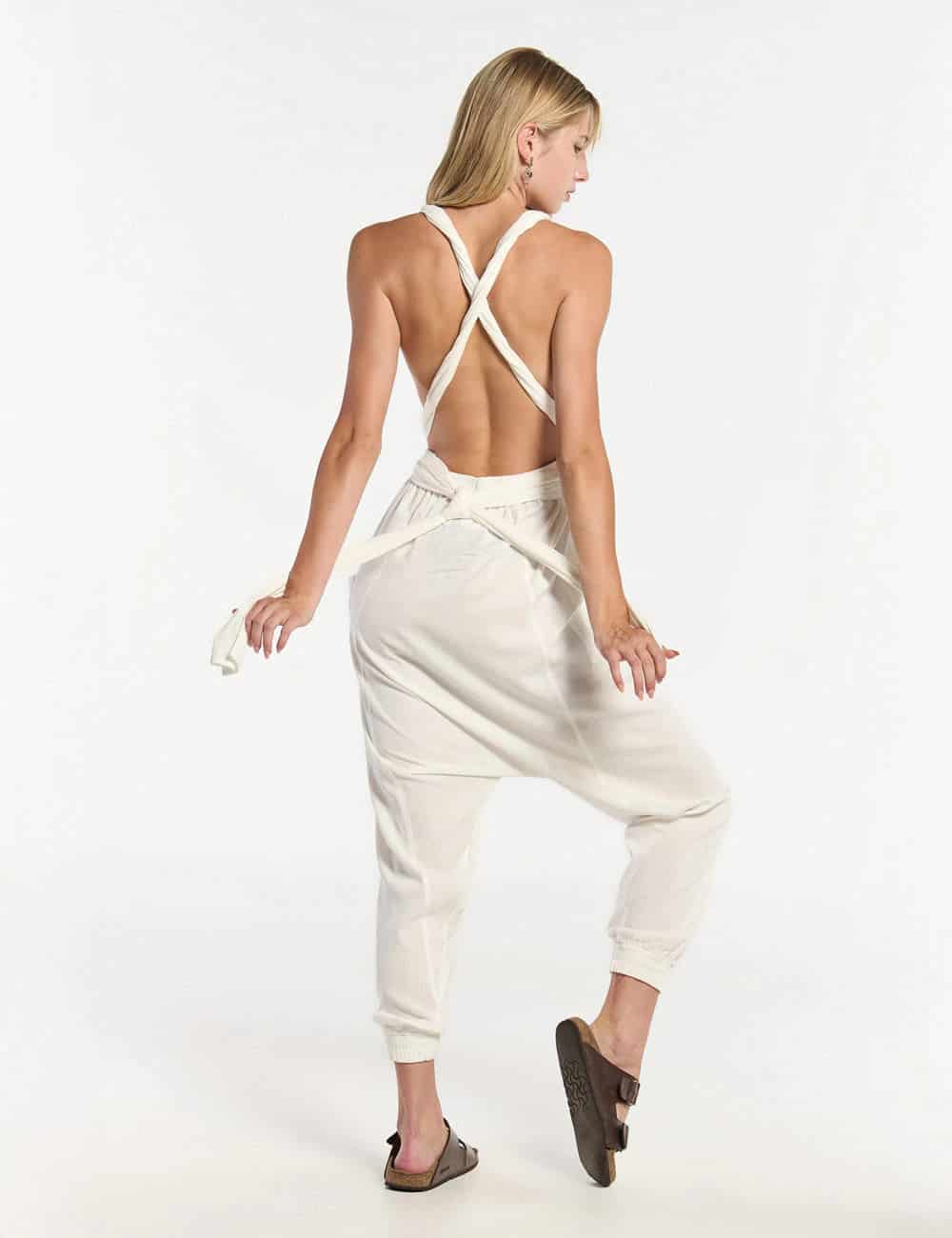 Jumper Tiras cruzadas Mooring crudo Mujer - miniatura 2