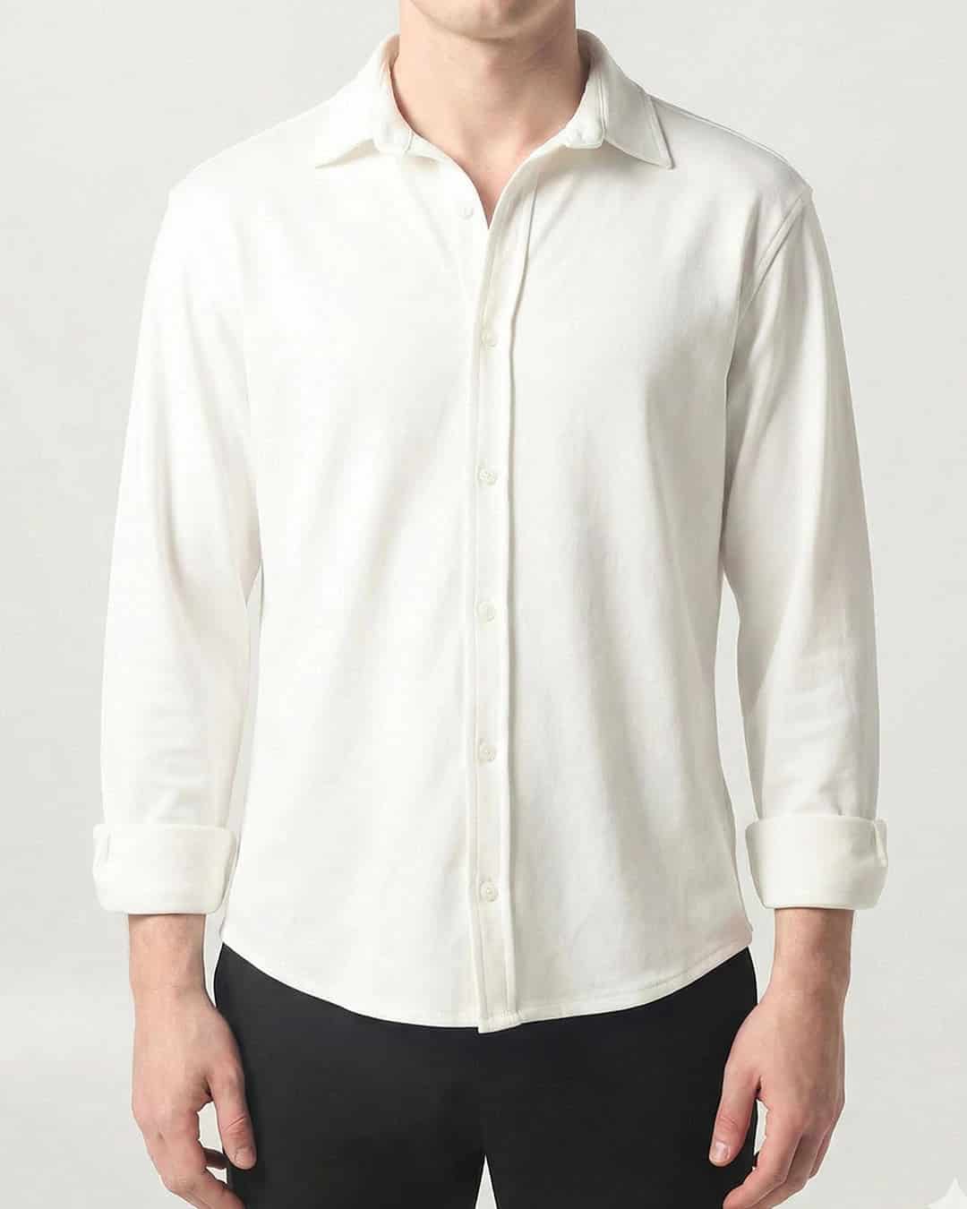 Camisa Cotton Manga Larga - miniatura 2