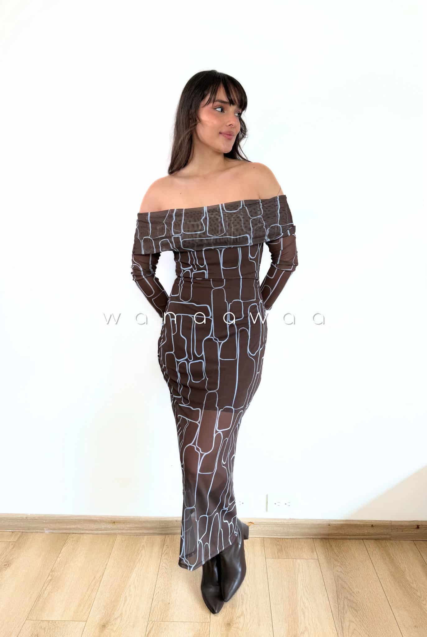 VESTIDO DILAY CÚBICO - miniatura 3