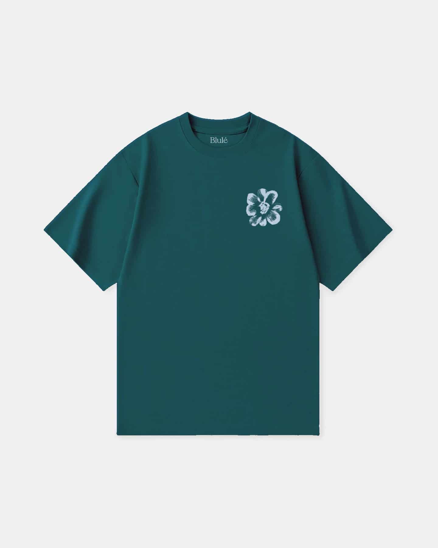 Oversized T Shirt Iridescence Dark Green - miniatura 2