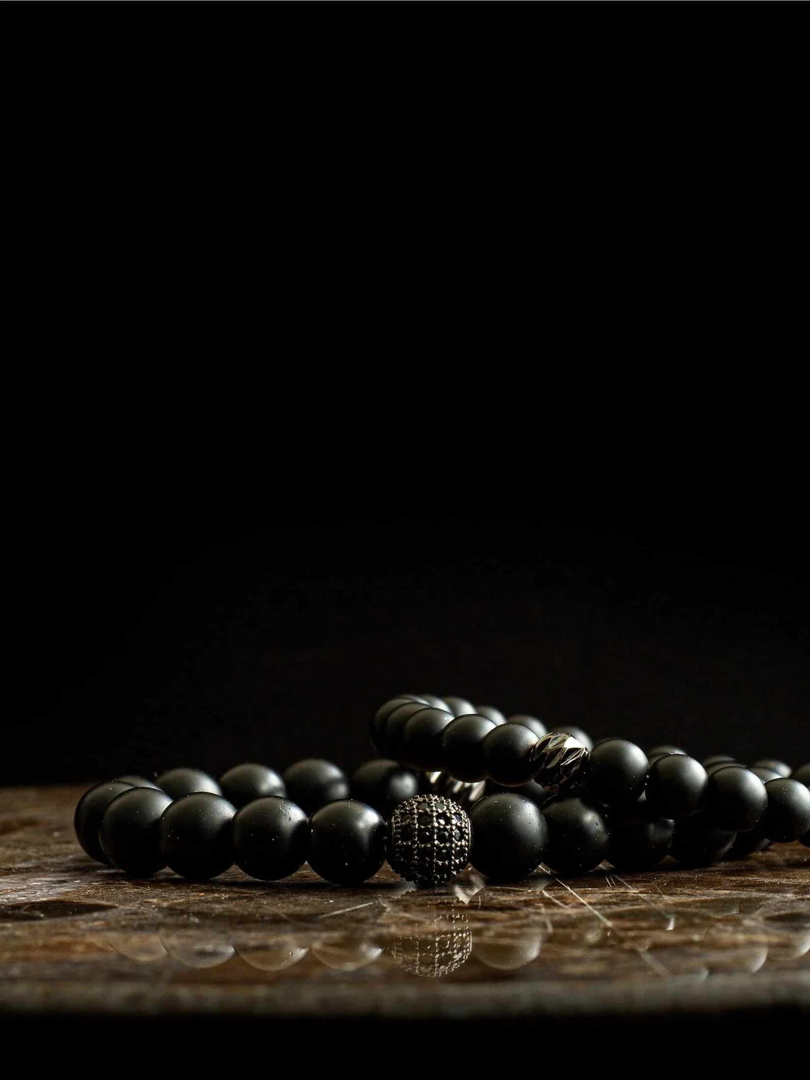 Brazalete All Black 8mm - miniatura 5