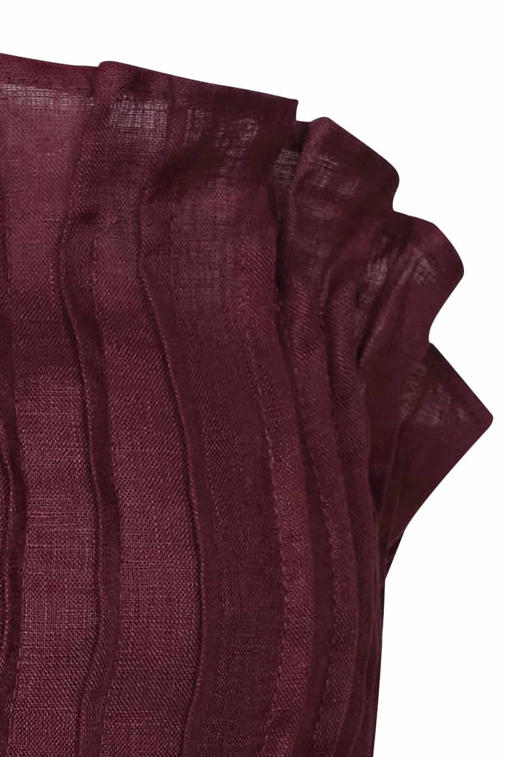 Crop top chiara vinotinto - miniatura 2