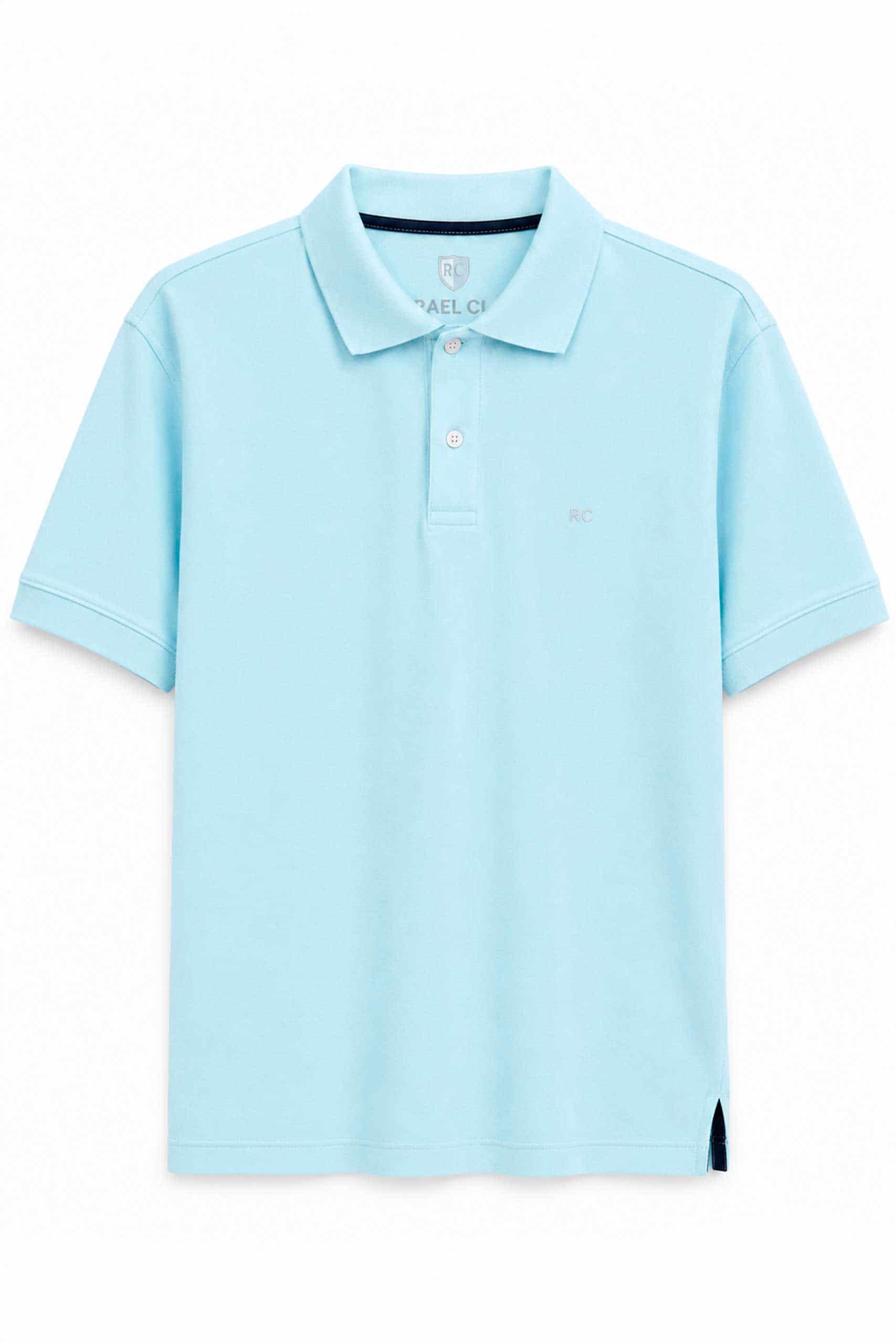 Camiseta Polo Azul Medio - miniatura 6