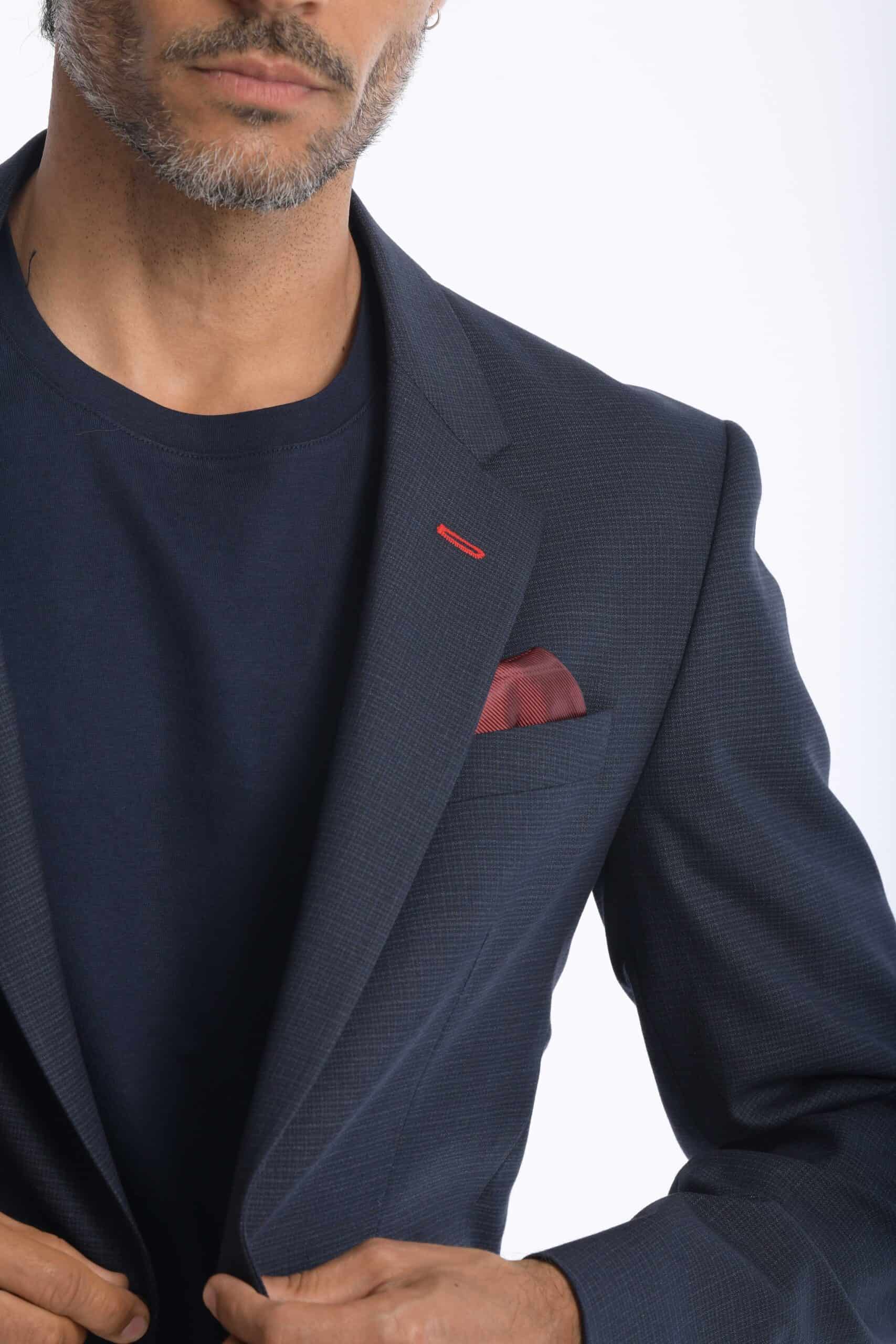 Blazer Relaxed Torino Azul Navy - miniatura 4