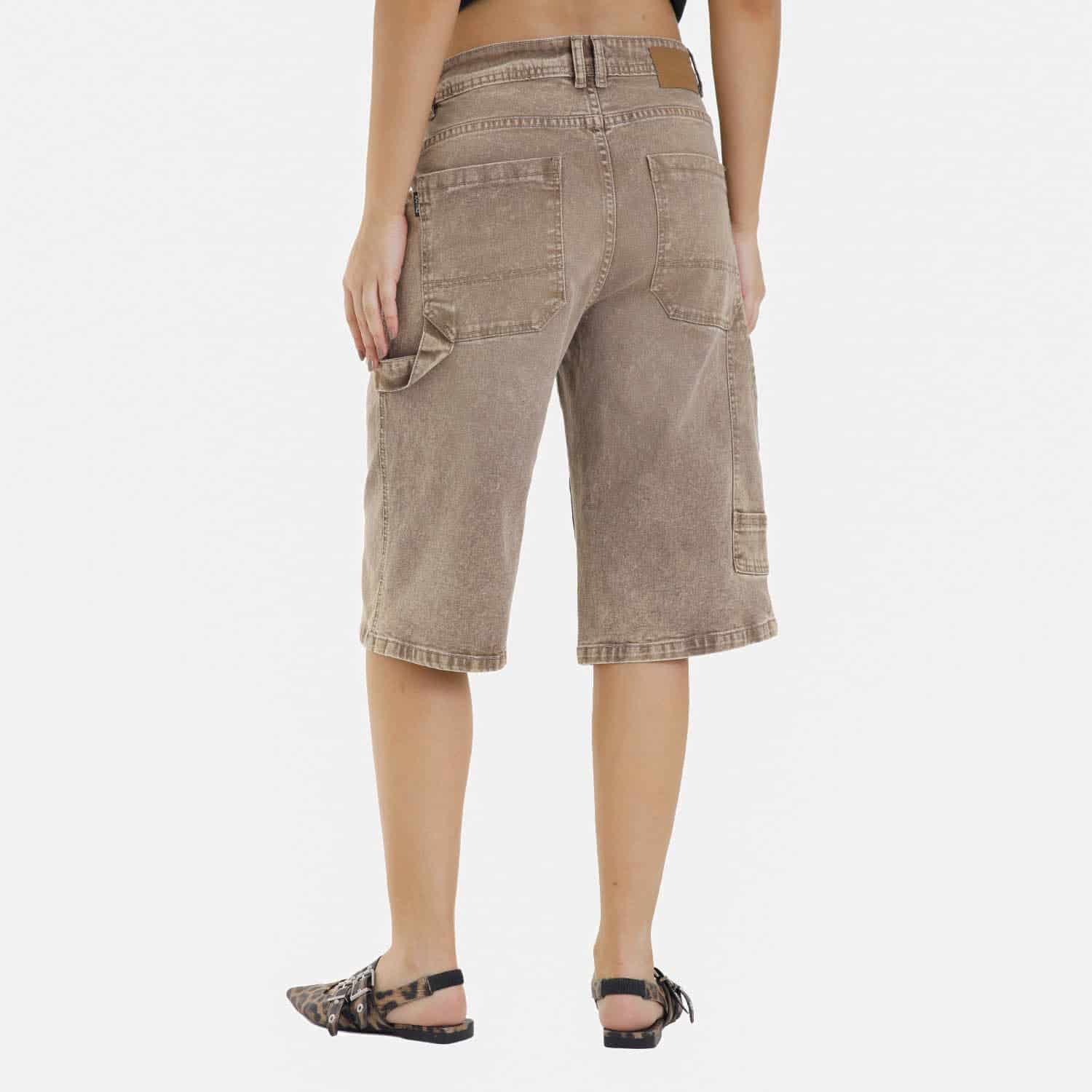 Classic Fit Jort Mocca - miniatura 16