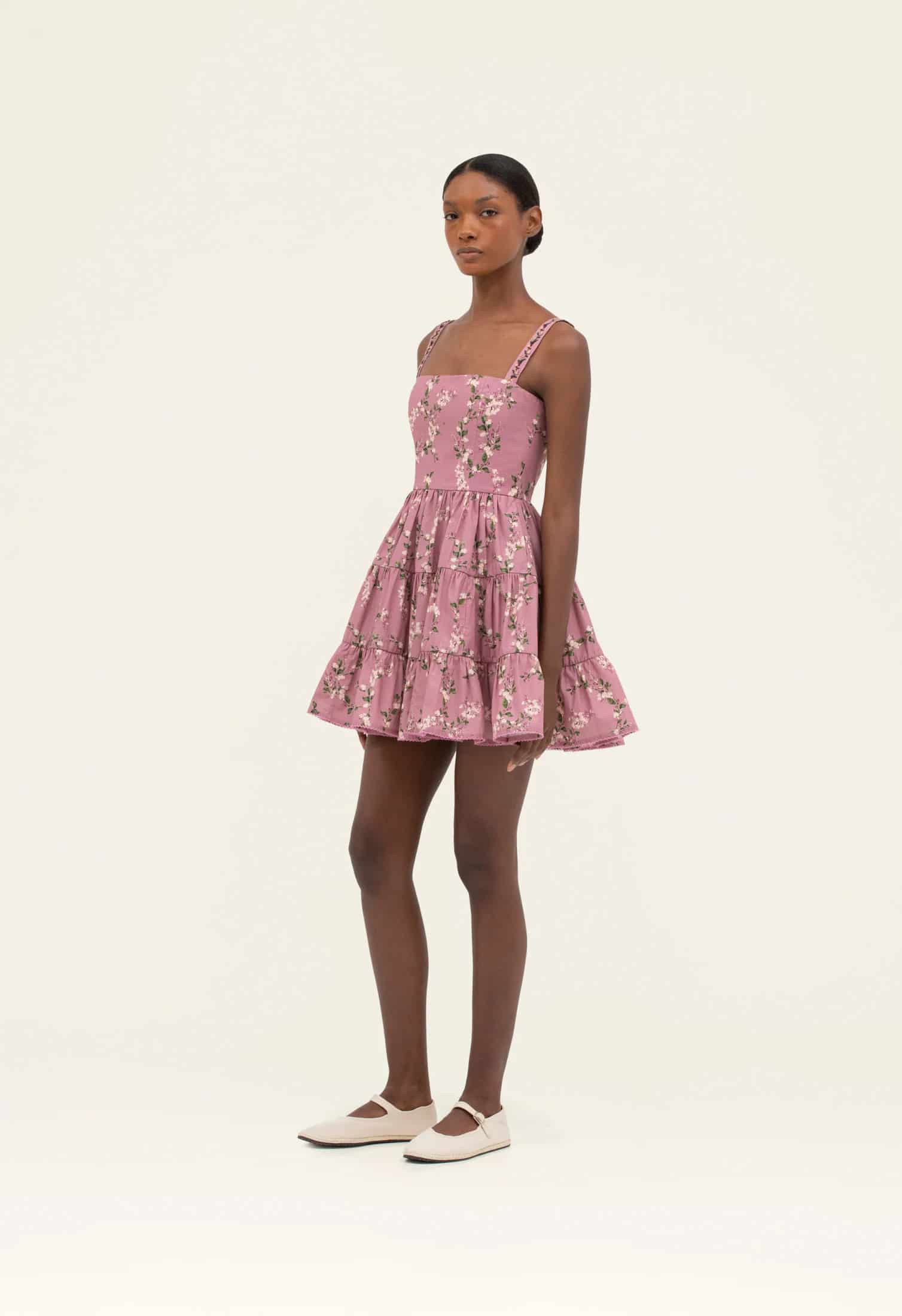 Lima Wisteria Mini Dress - miniatura 11