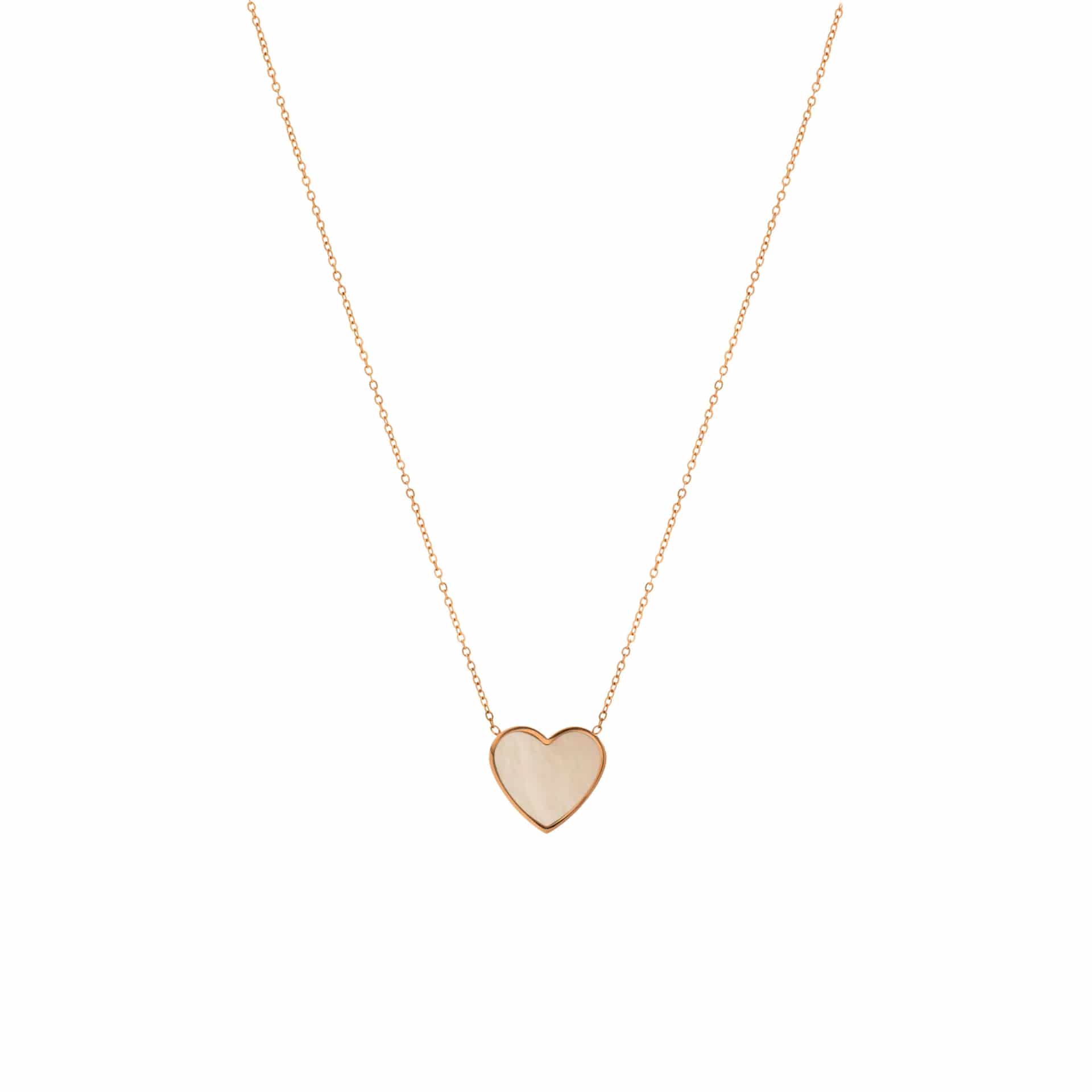 CADENA Mother Of Pearl Heart - miniatura 3