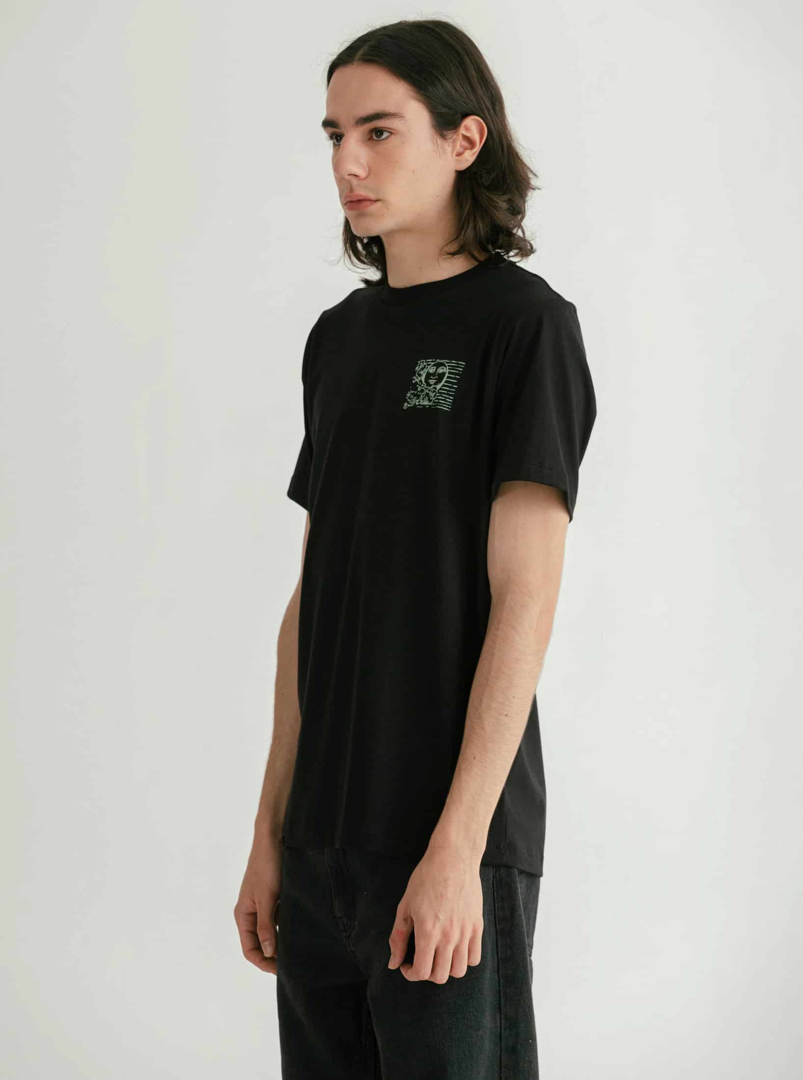 CAMISETA TAROT LUNA HOMBRE - miniatura 4