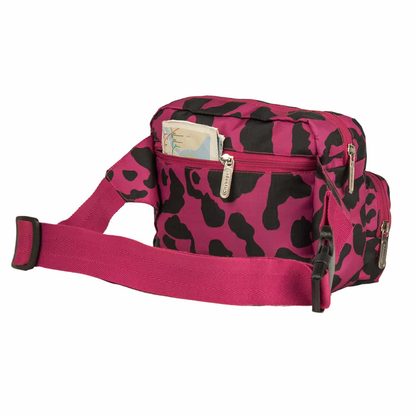Canguro XL ULTRA Plegable Citybags Estampado Viva Magenta Multicolor - miniatura 4