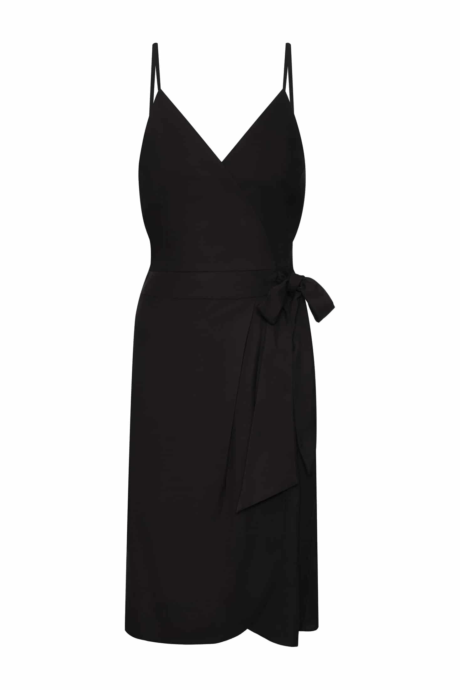 VESTIDO ESPEJISMO NOCTURNO NEGRO - miniatura 1