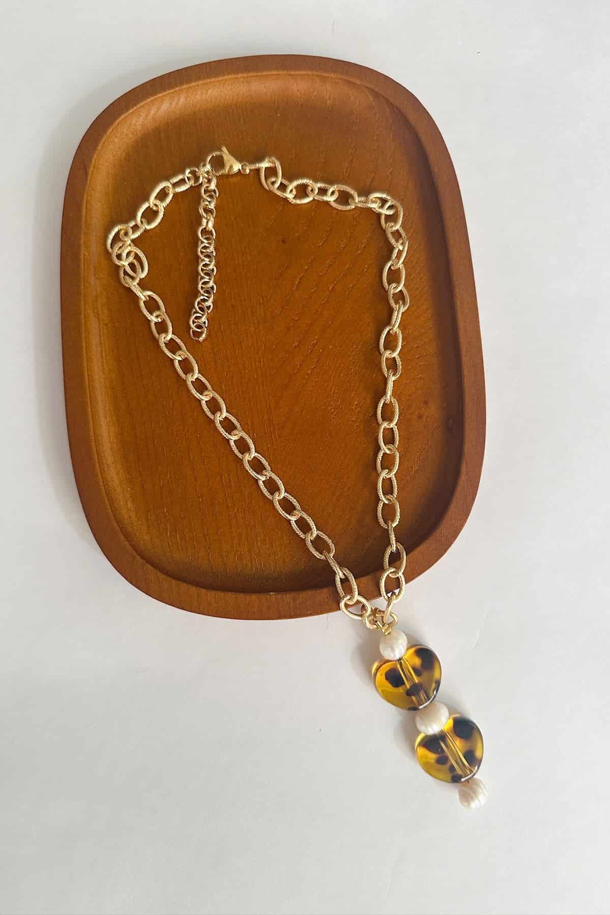 Collar Nacar Corazon - miniatura 1