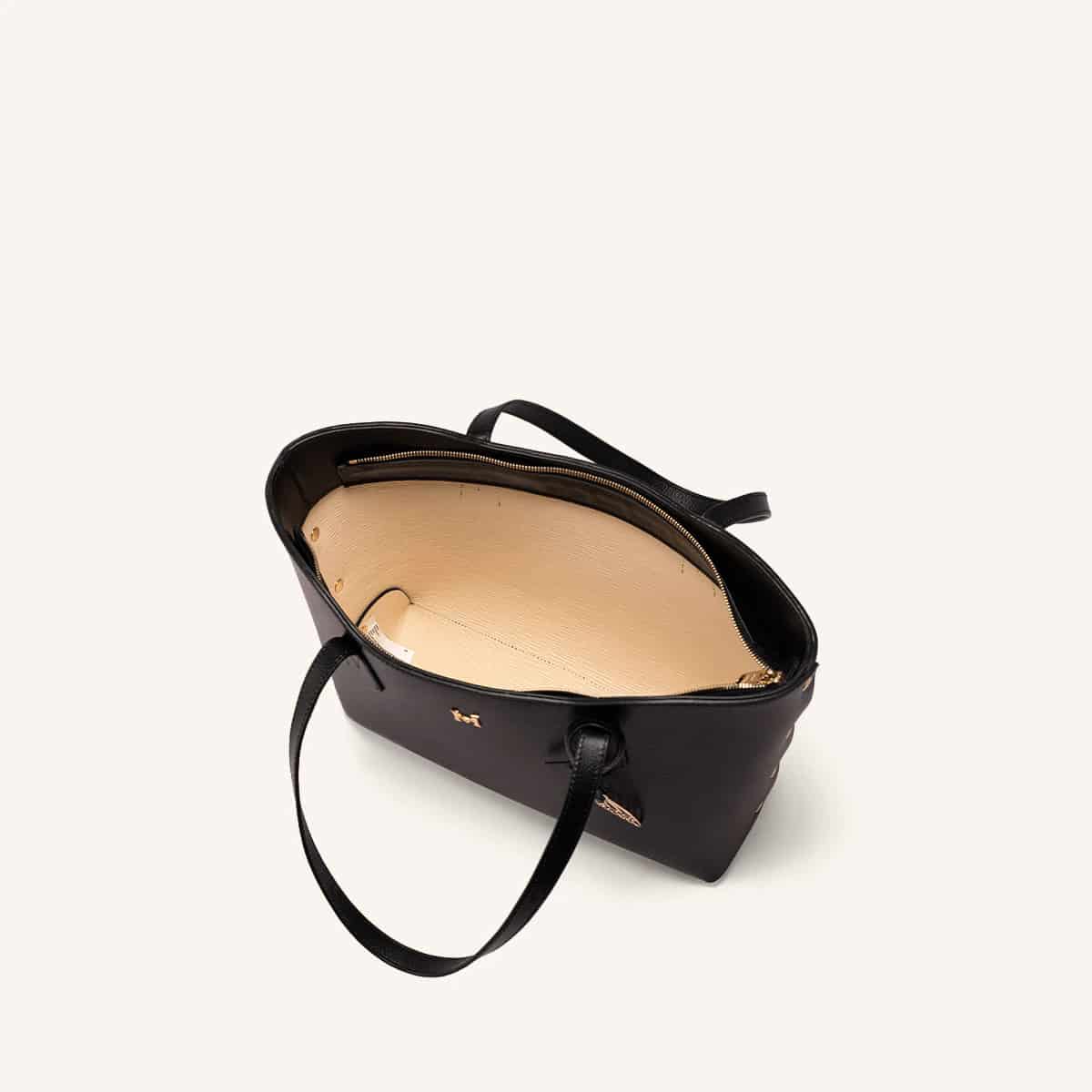 Tote Alas Mediano Negro Beige Sur - miniatura 4