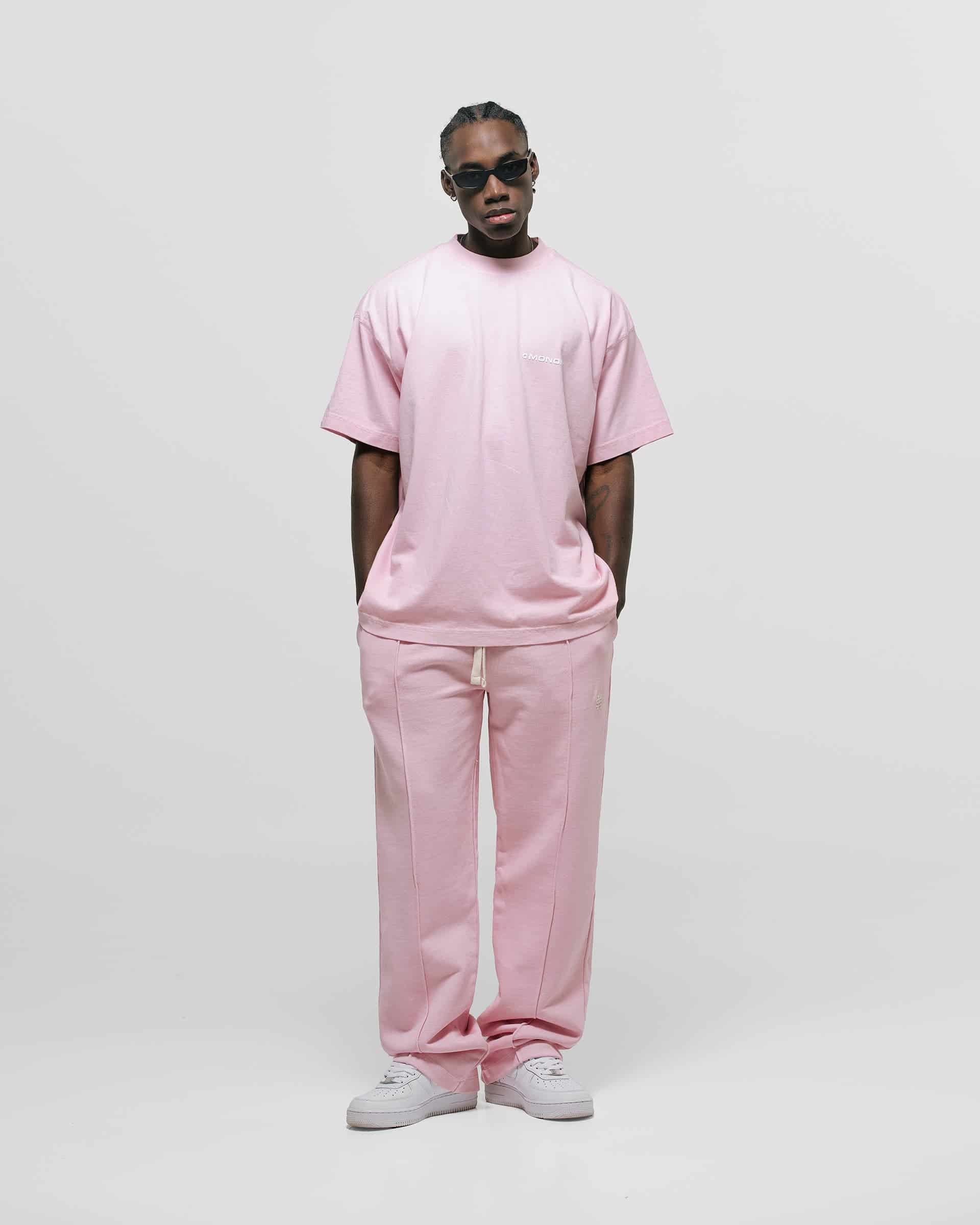 Camiseta Oversized Básica V3 - Rosado Pastel - miniatura 1