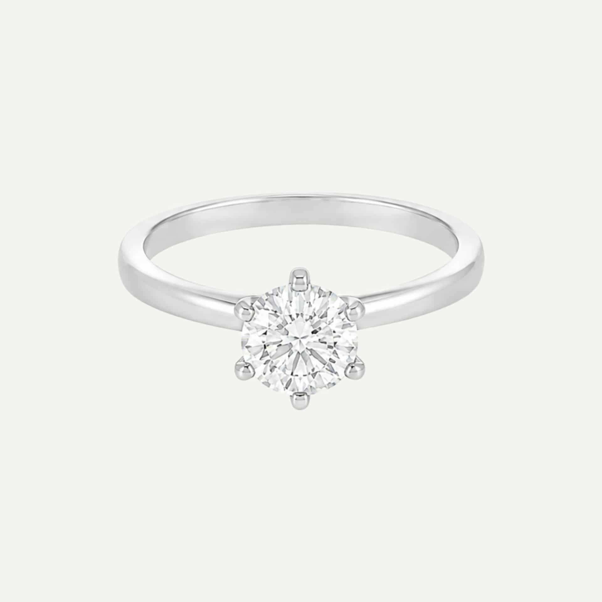 Anillo Seis uñas engagement ring - miniatura 6