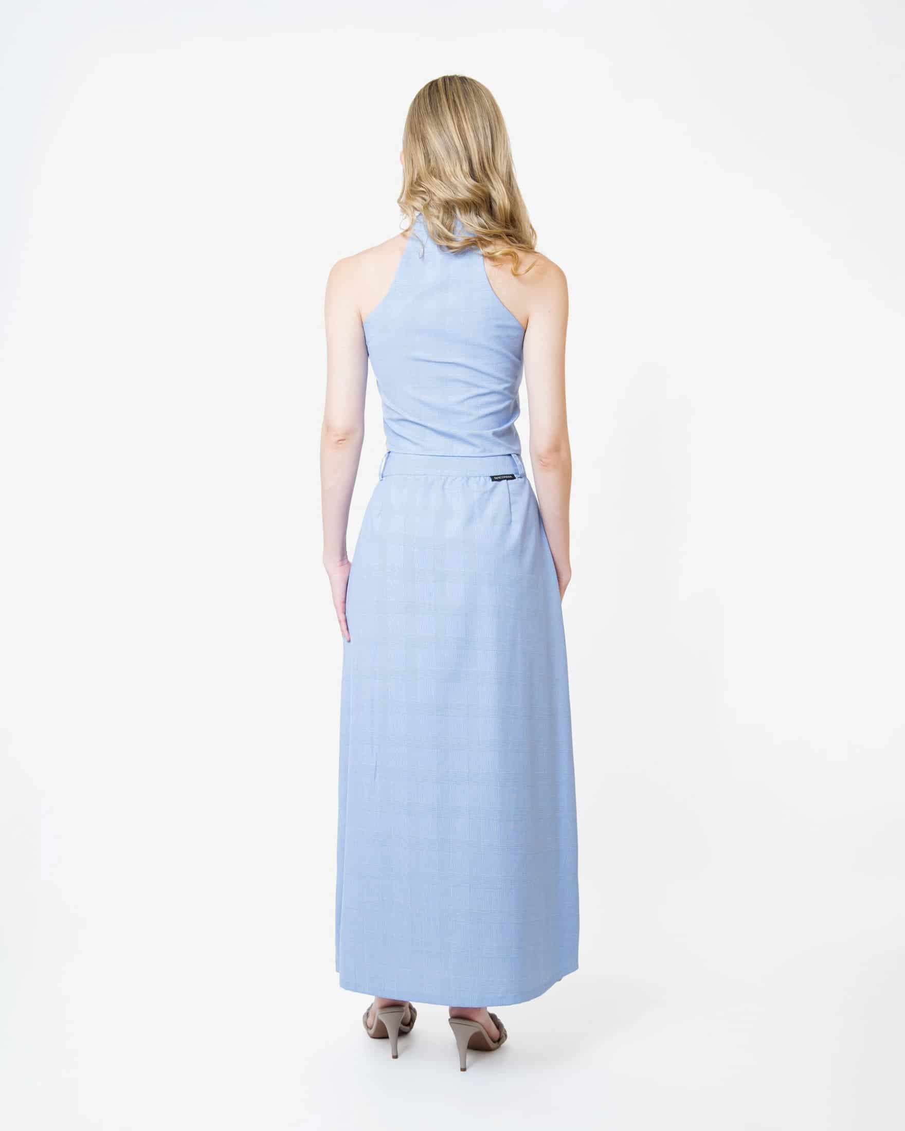 Sky Blue Agenda Skirt - miniatura 5