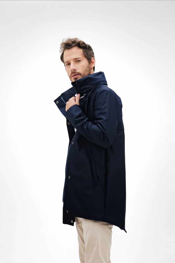 RAINCOAT NAVY - miniatura 2
