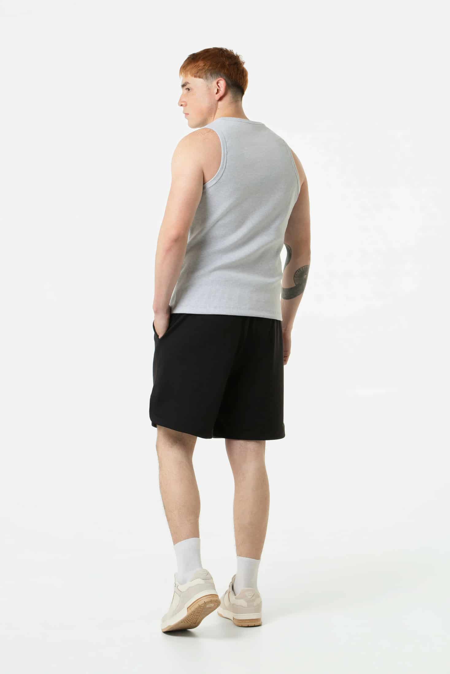 BERMUDA JOGG COLOR NEGRO - miniatura 6