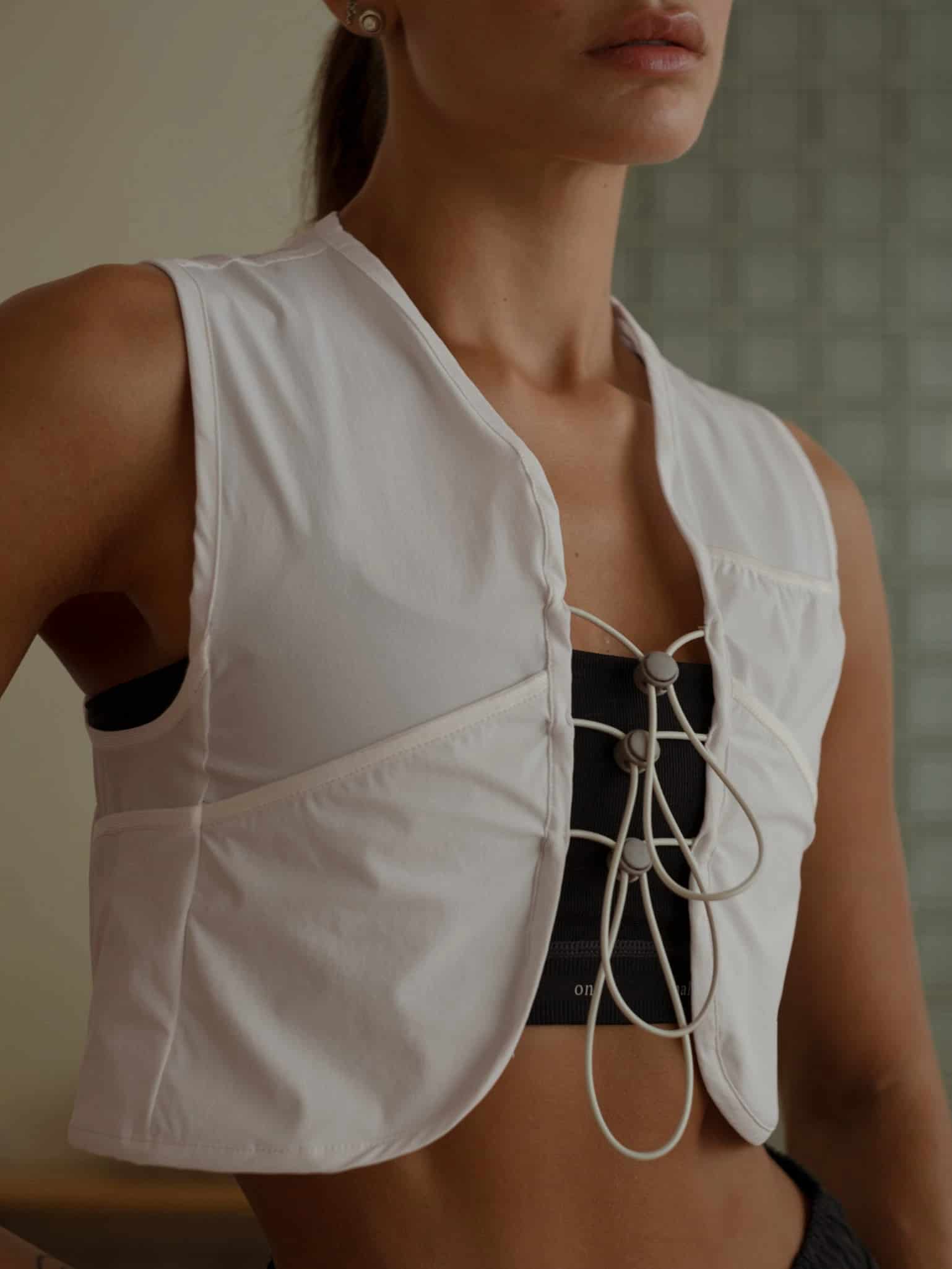 HIKING VEST - SOFT WHITE - miniatura 6