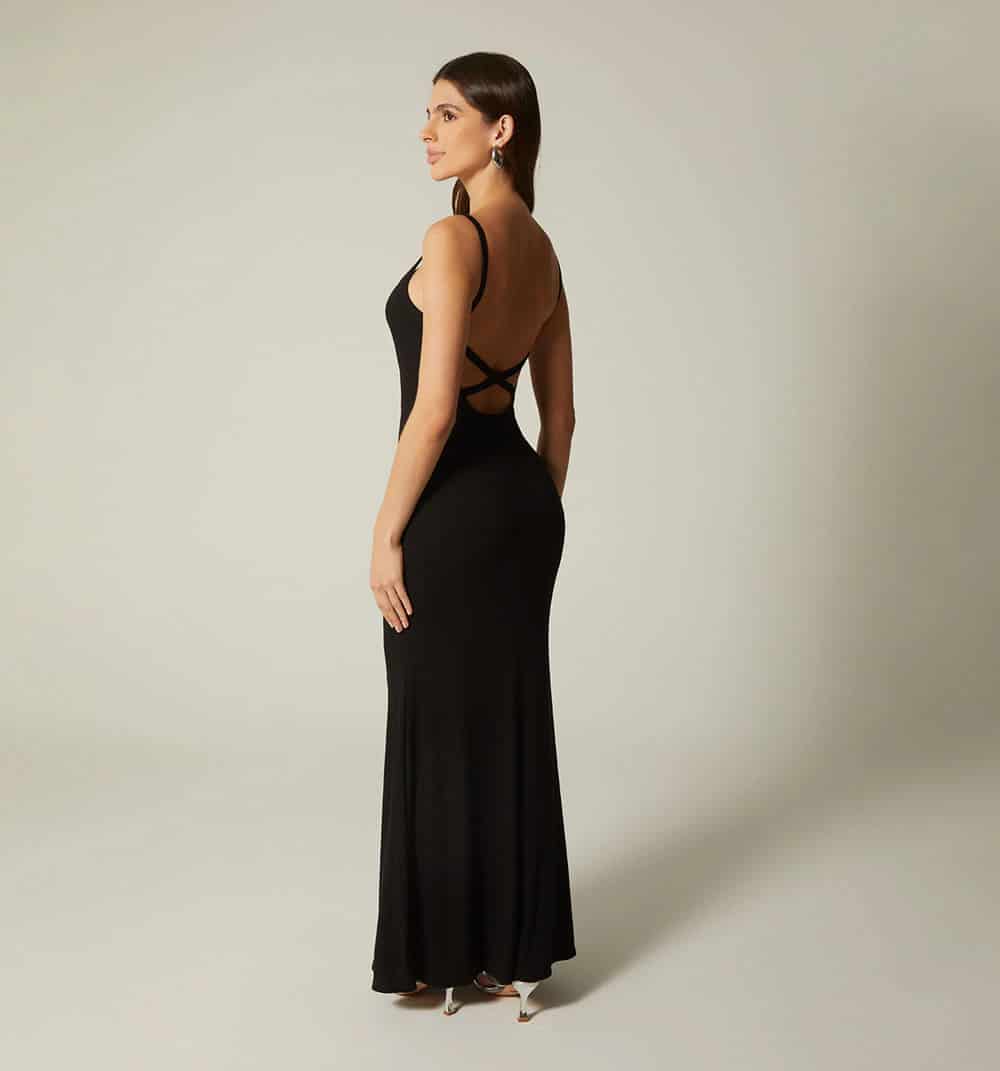 Vestido largo tiras - miniatura 12