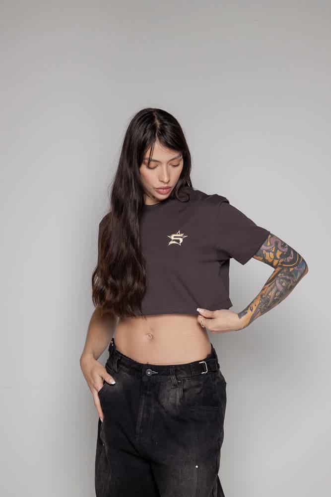 Crop-Top Basic Courage-Cafe - miniatura 5