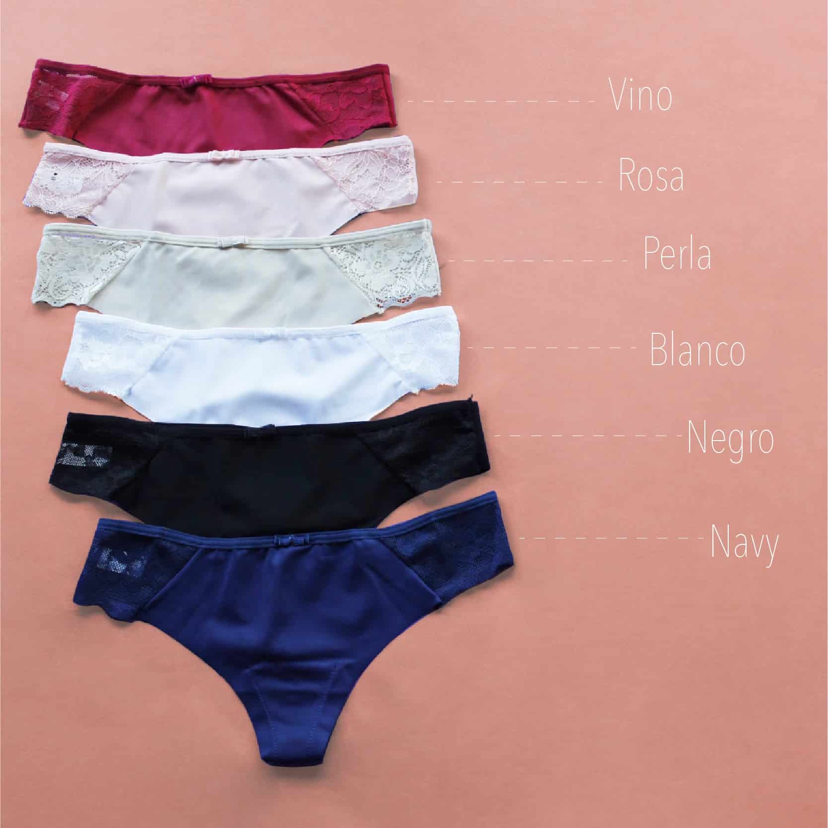 Panty con Laterales en Encaje - miniatura 3