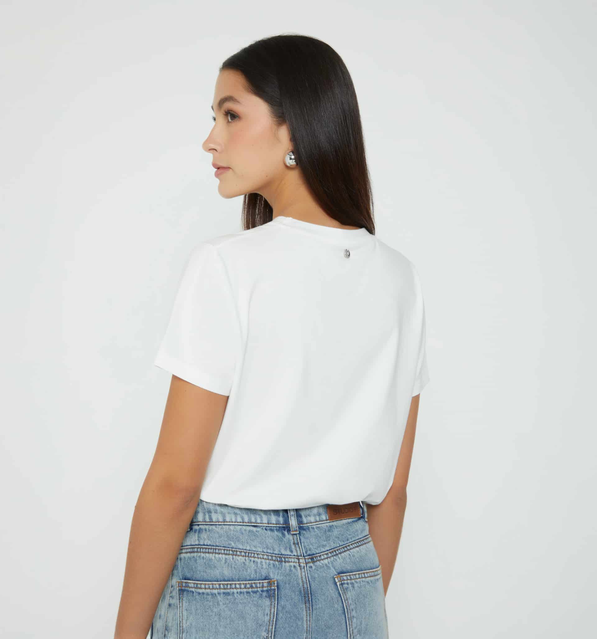 Camiseta con aplique frontal - miniatura 4