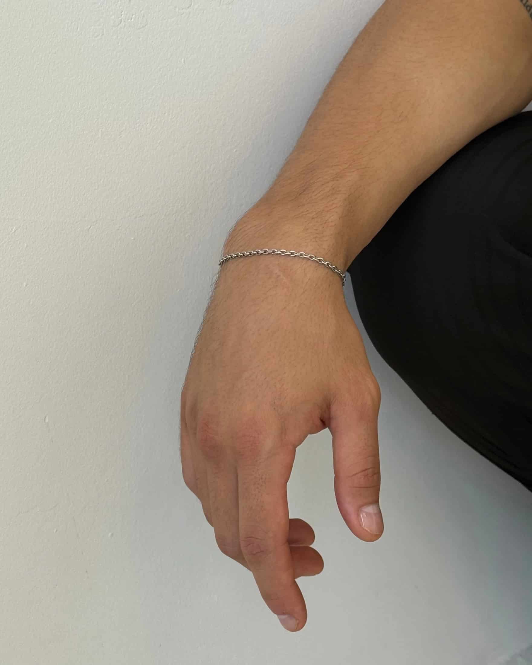 Link Bracelet, Silver - miniatura 3