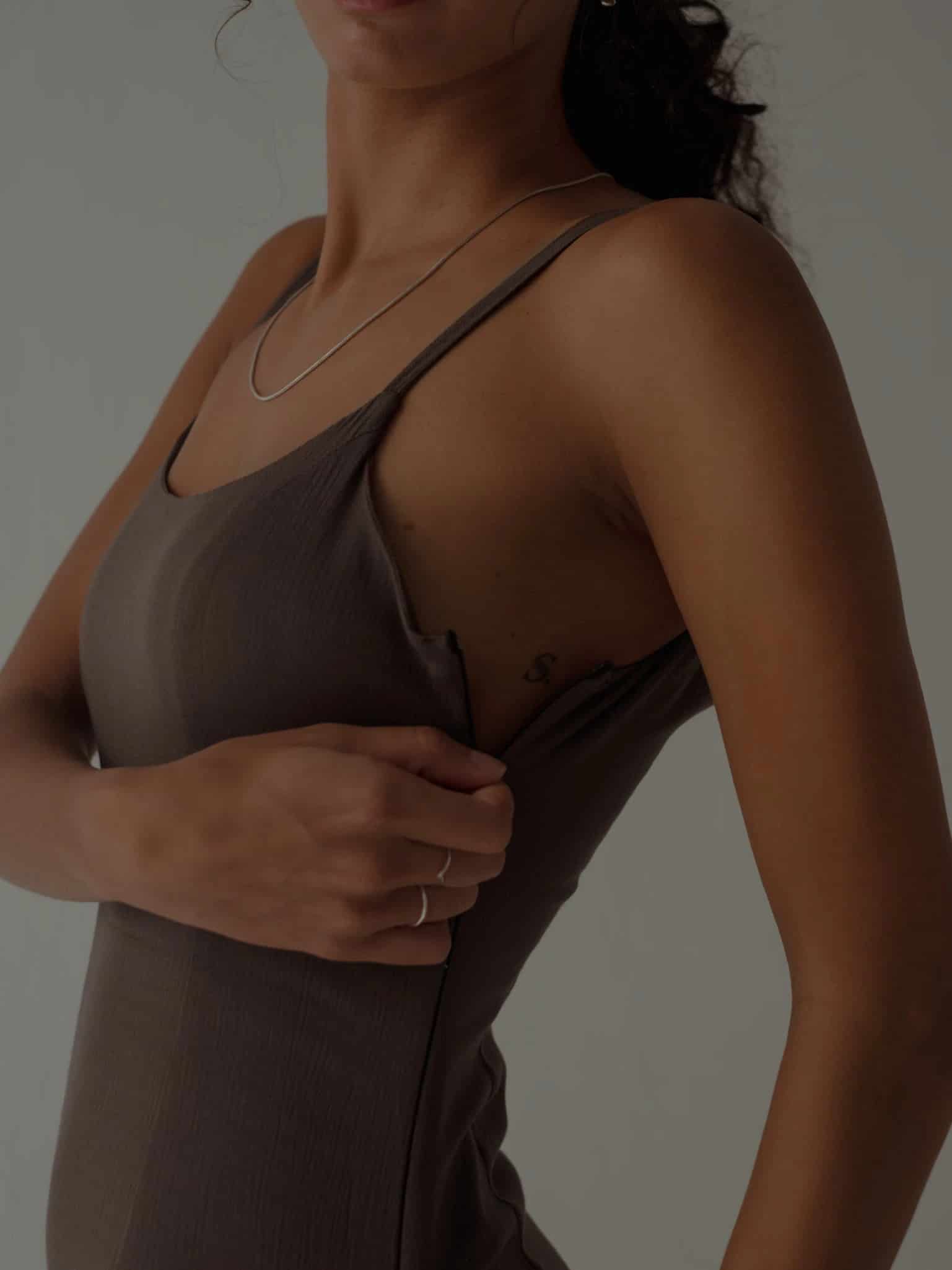 THE MINIMAL DRESS - ESPRESSO - miniatura 8