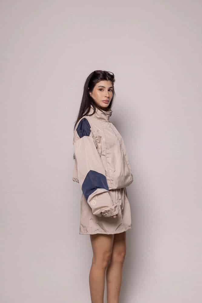 Chaqueta 8727 Antifluido Dama-Beige - miniatura 3