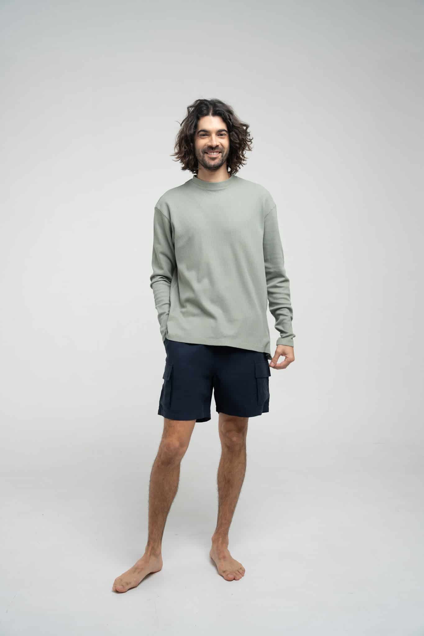 Organic Waffle Crewneck - miniatura 11