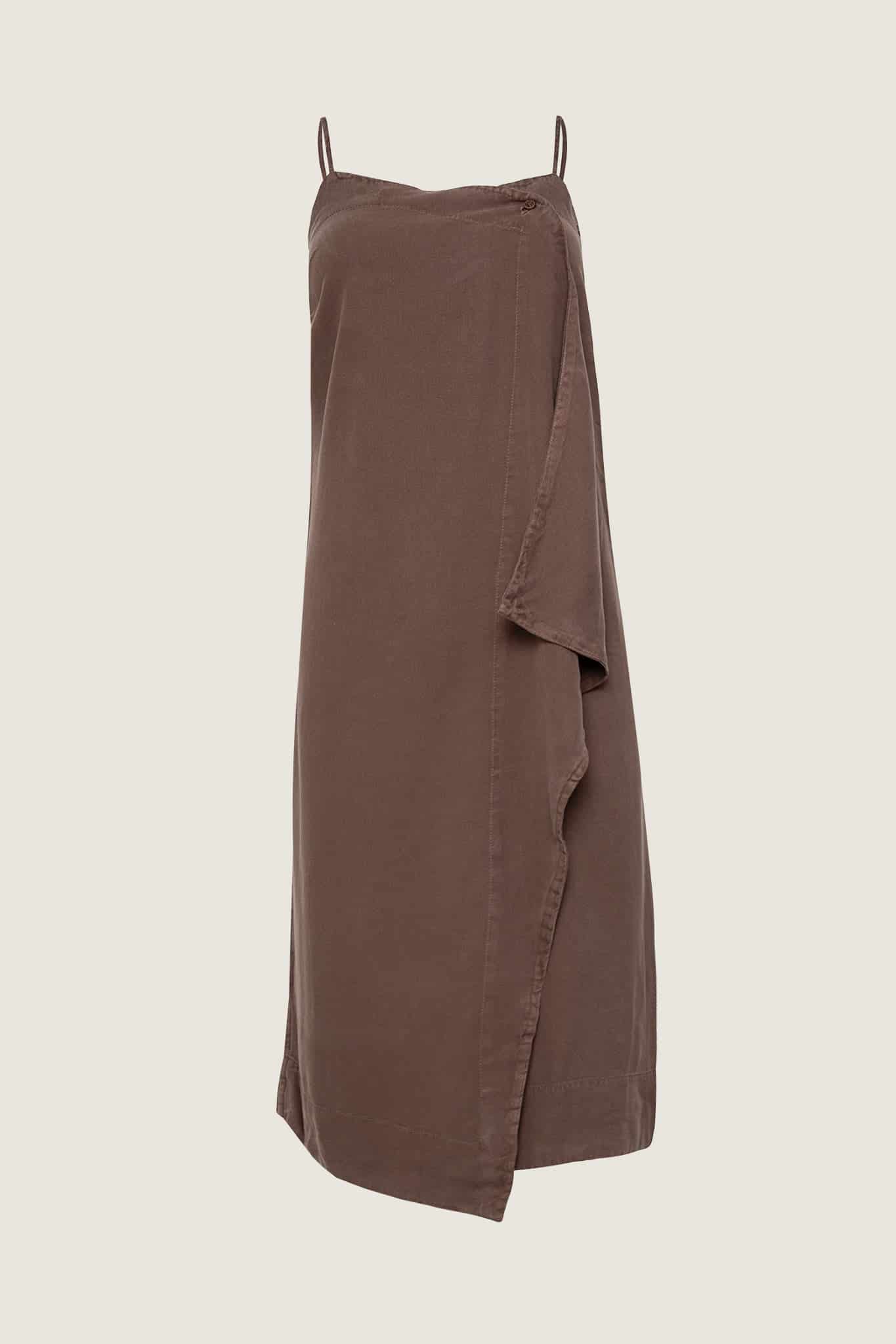 Vestido Jacaranda chocolate - miniatura 1