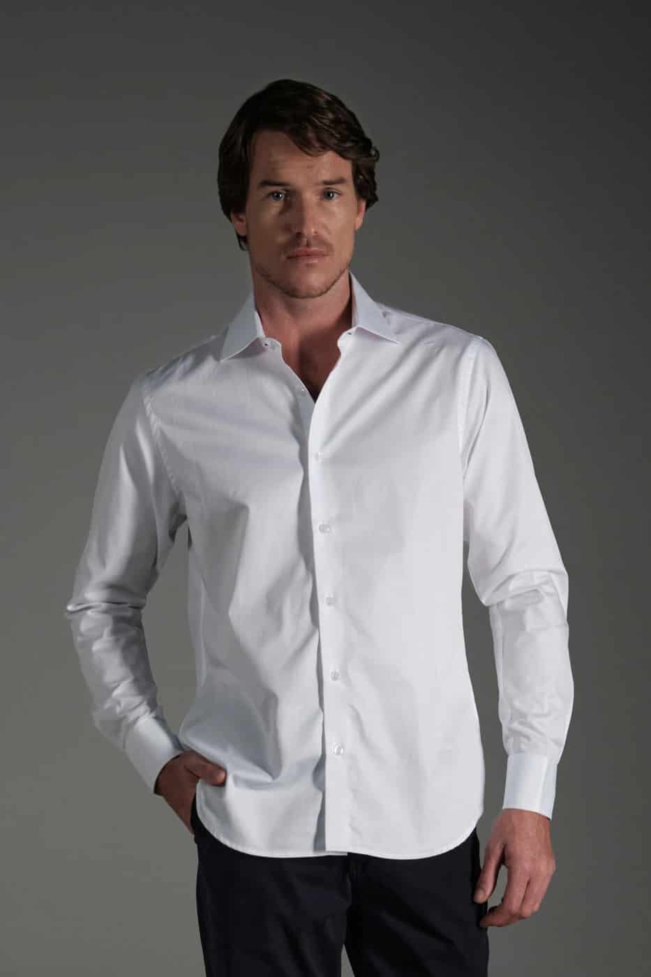 Camisa Classic Algodón Blanco - miniatura 5